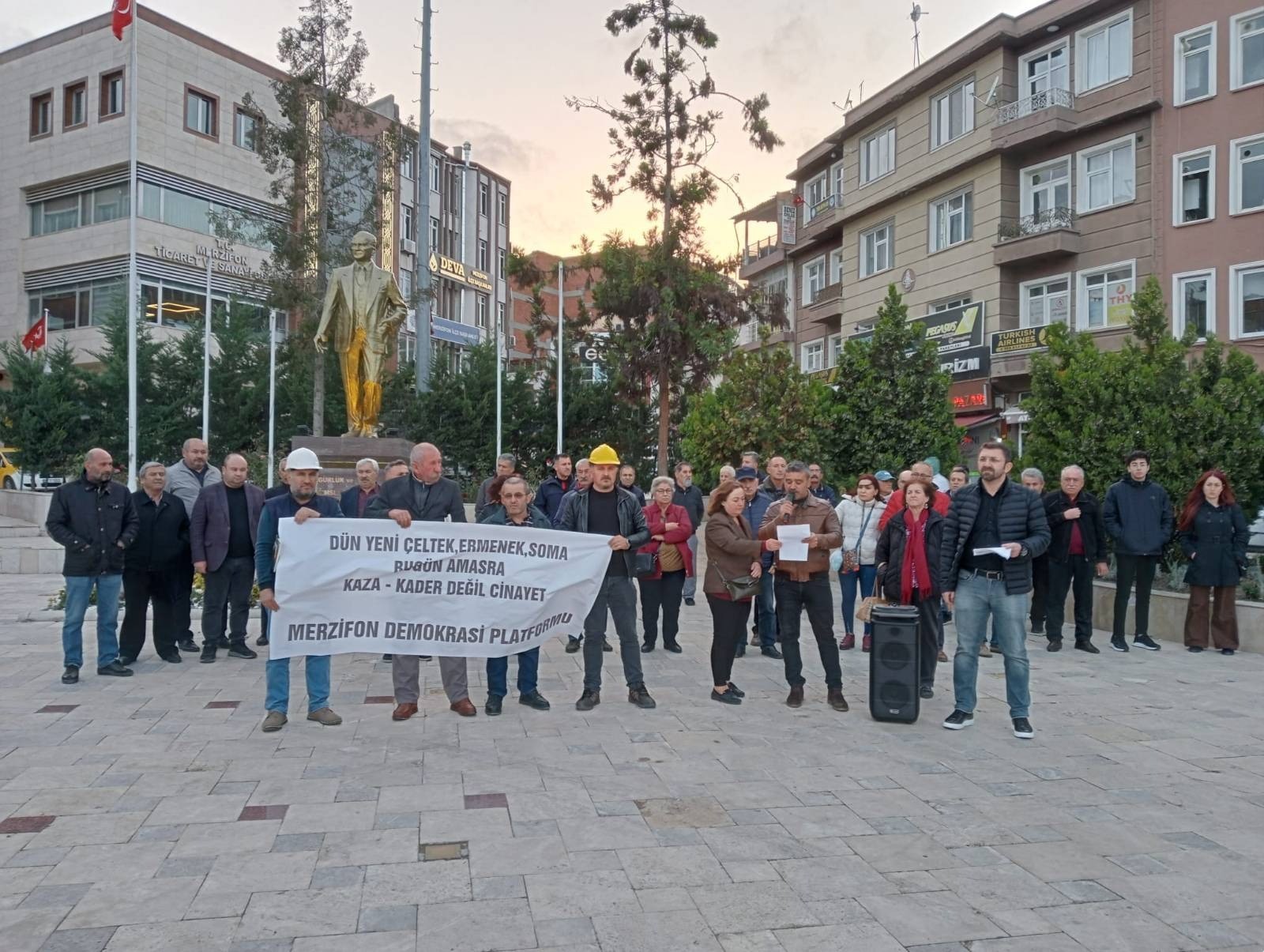 Merzifon Demokrasi Platformu Amasra açıklama