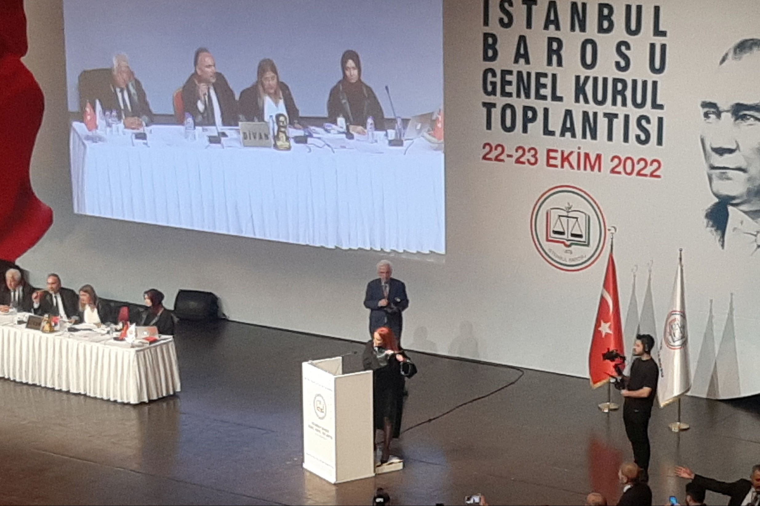 İstanbul Barosu genel kurulu