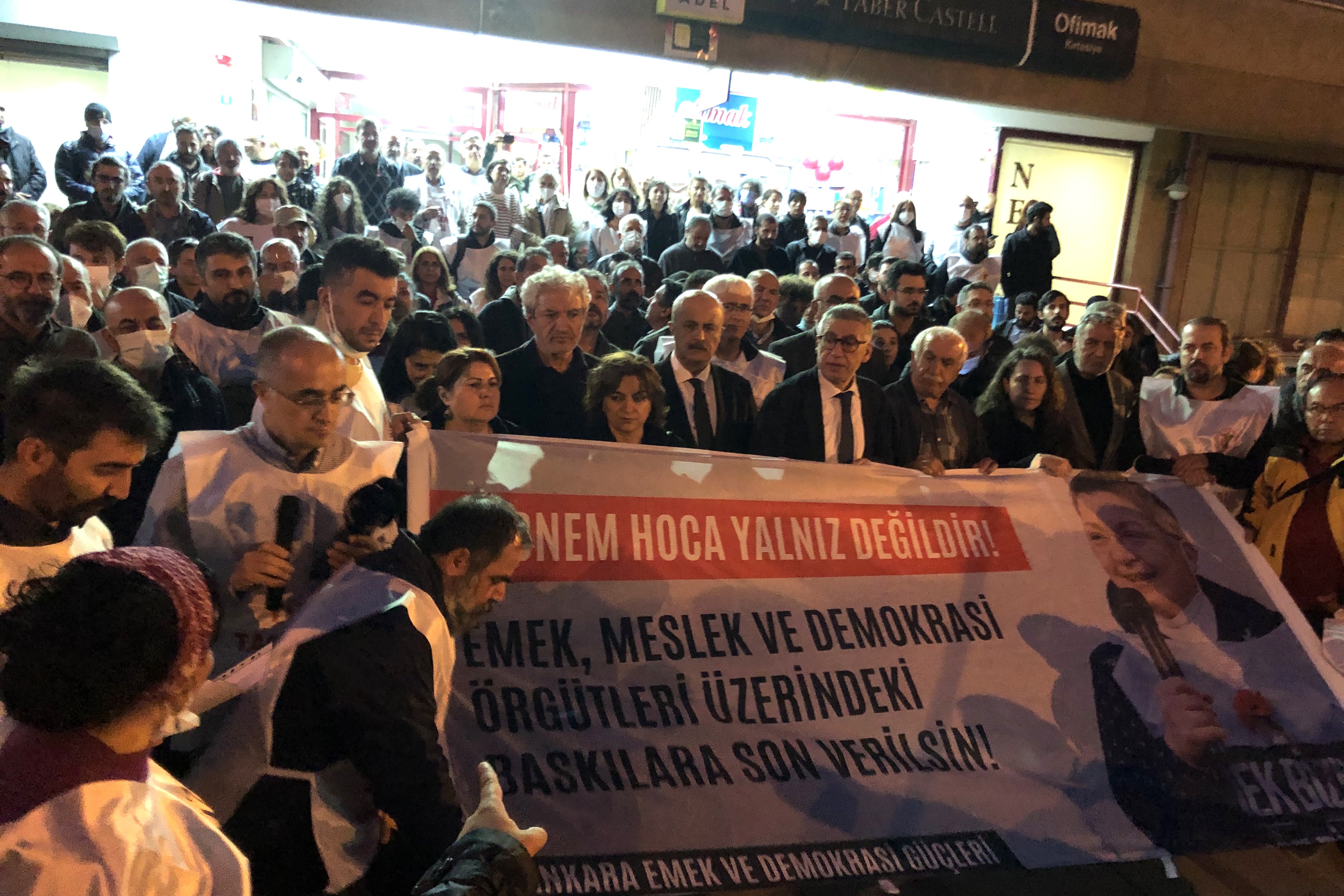 Ankara emek ve demokrasi güçlerinin açıklaması