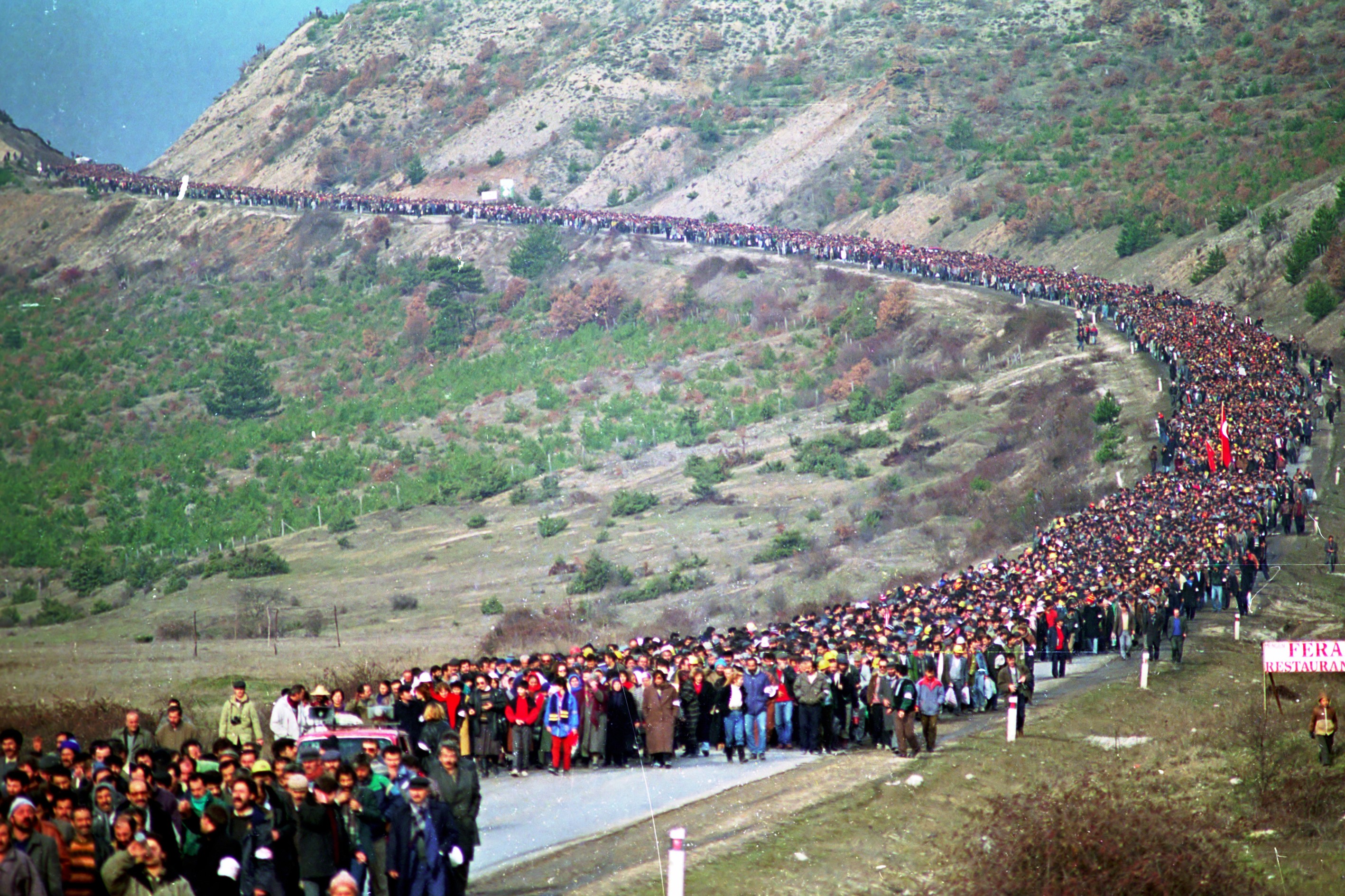 Büyük madenci yürüyüşü