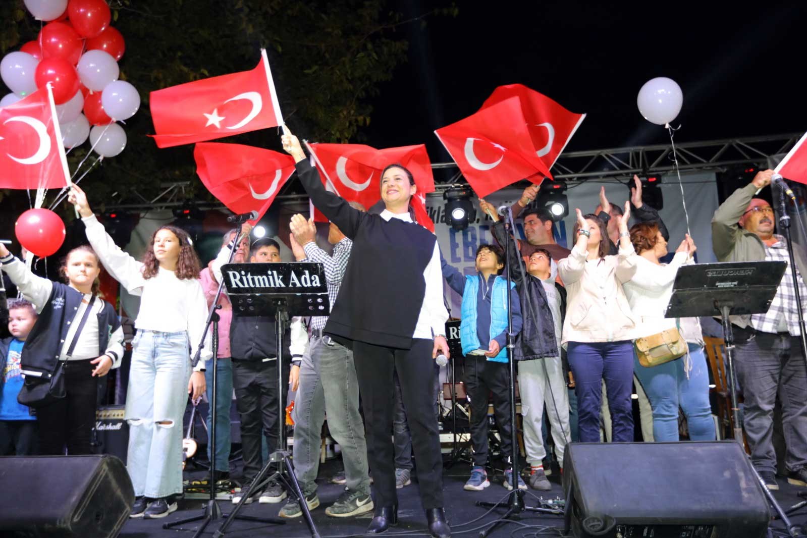 Selçuk'ta Cumhuriyet Bayramı kutlaması