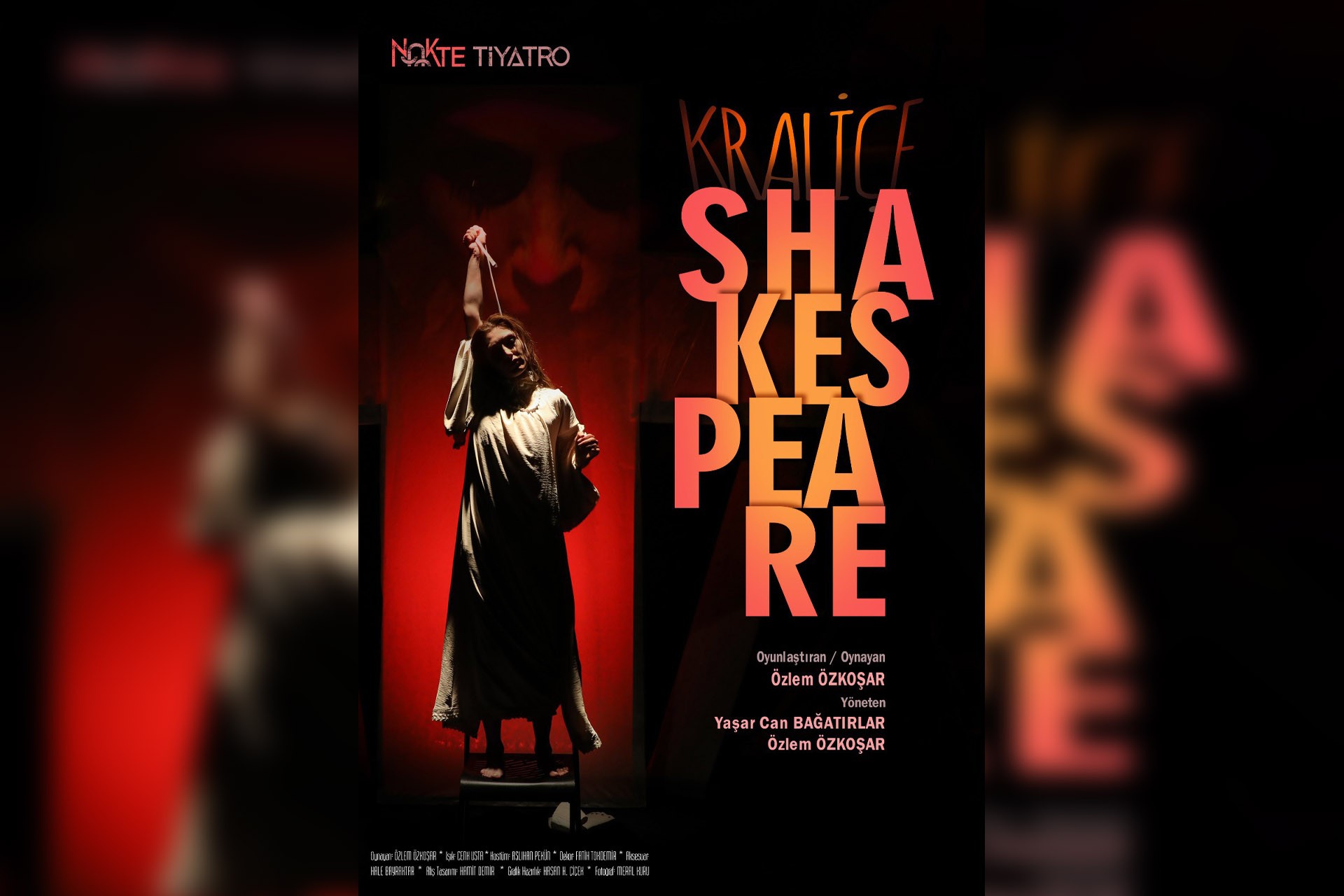 Kraliçe shakespeare afişi