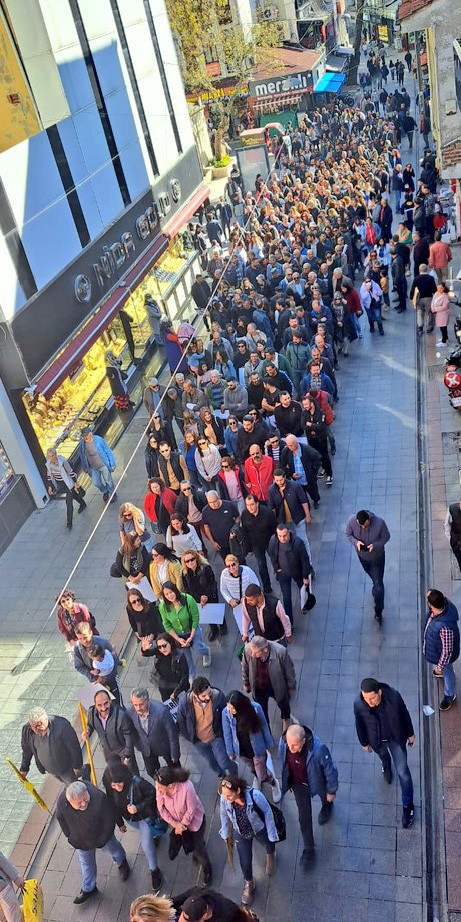 Gebze'de eğitim sendikalarının eylemi