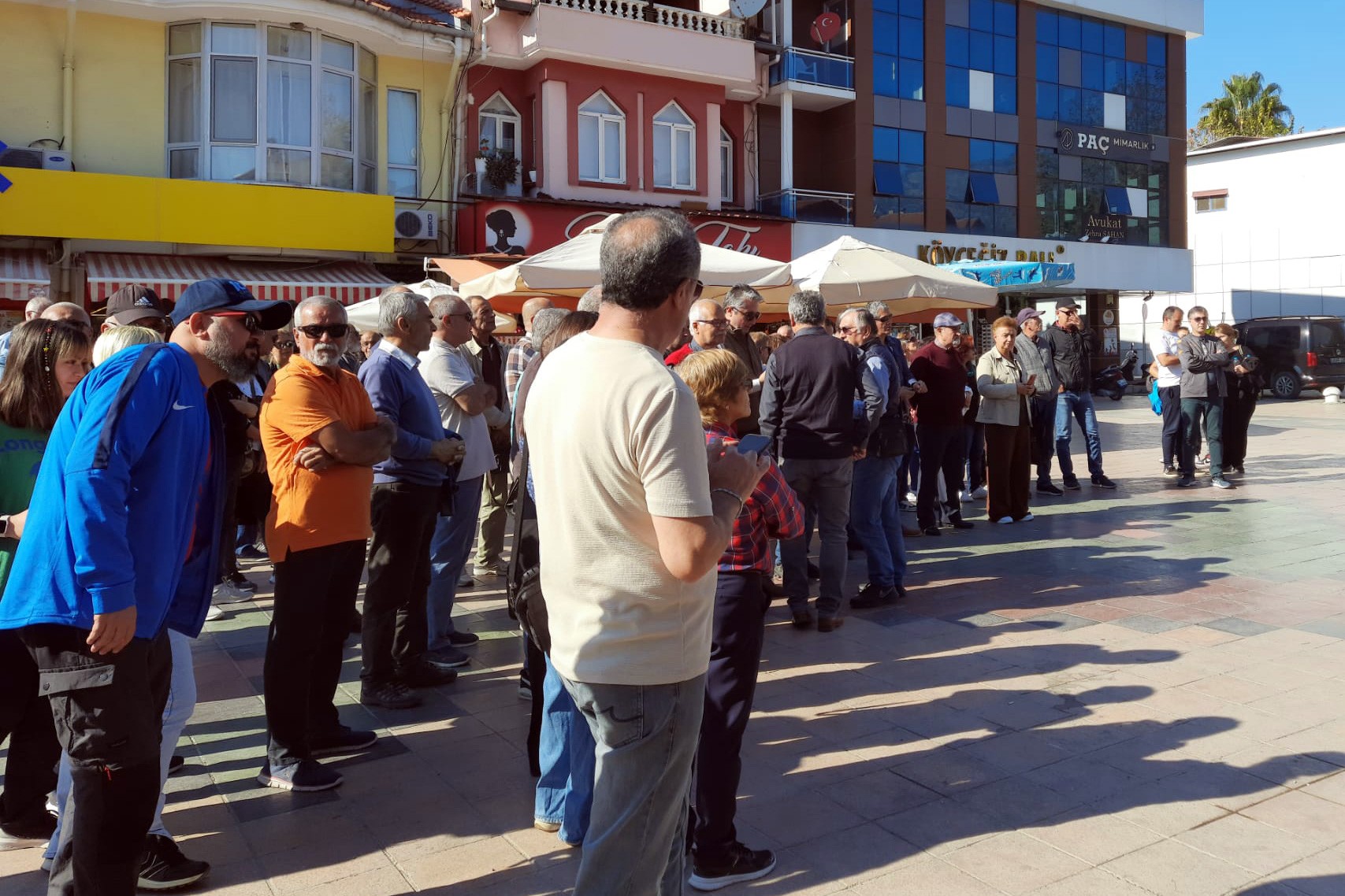 Muğla Köyceğiz'de Alevi eylemi