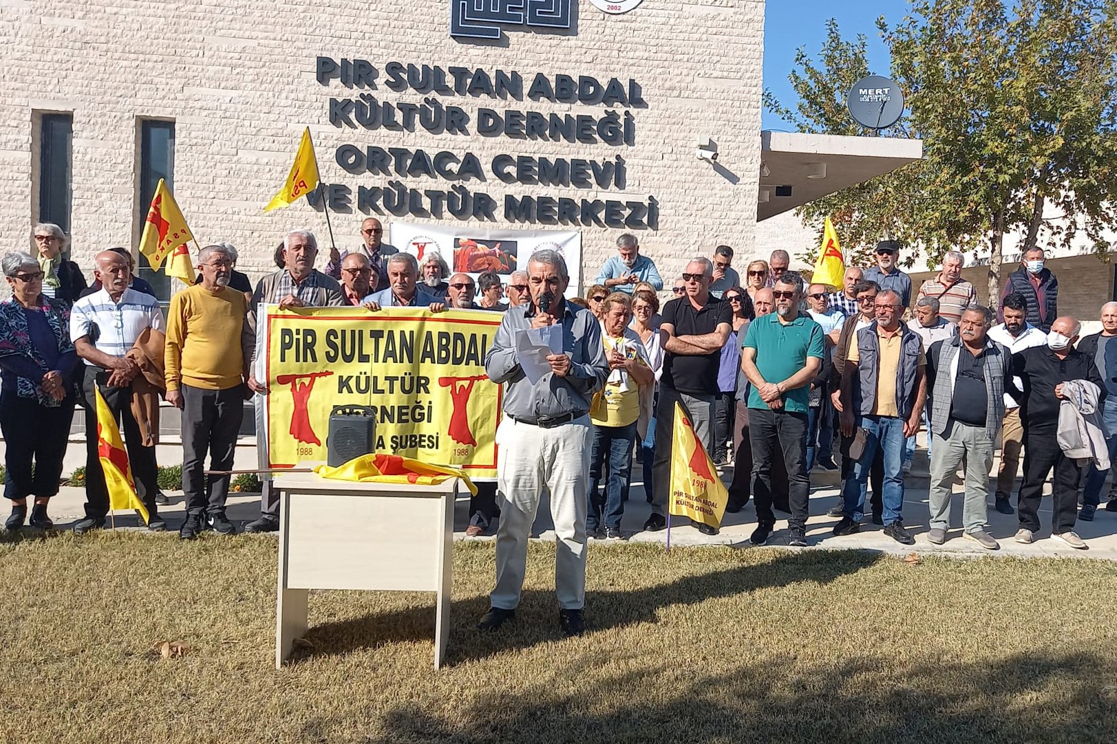 Muğla Ortaca'da Alevi eylemi