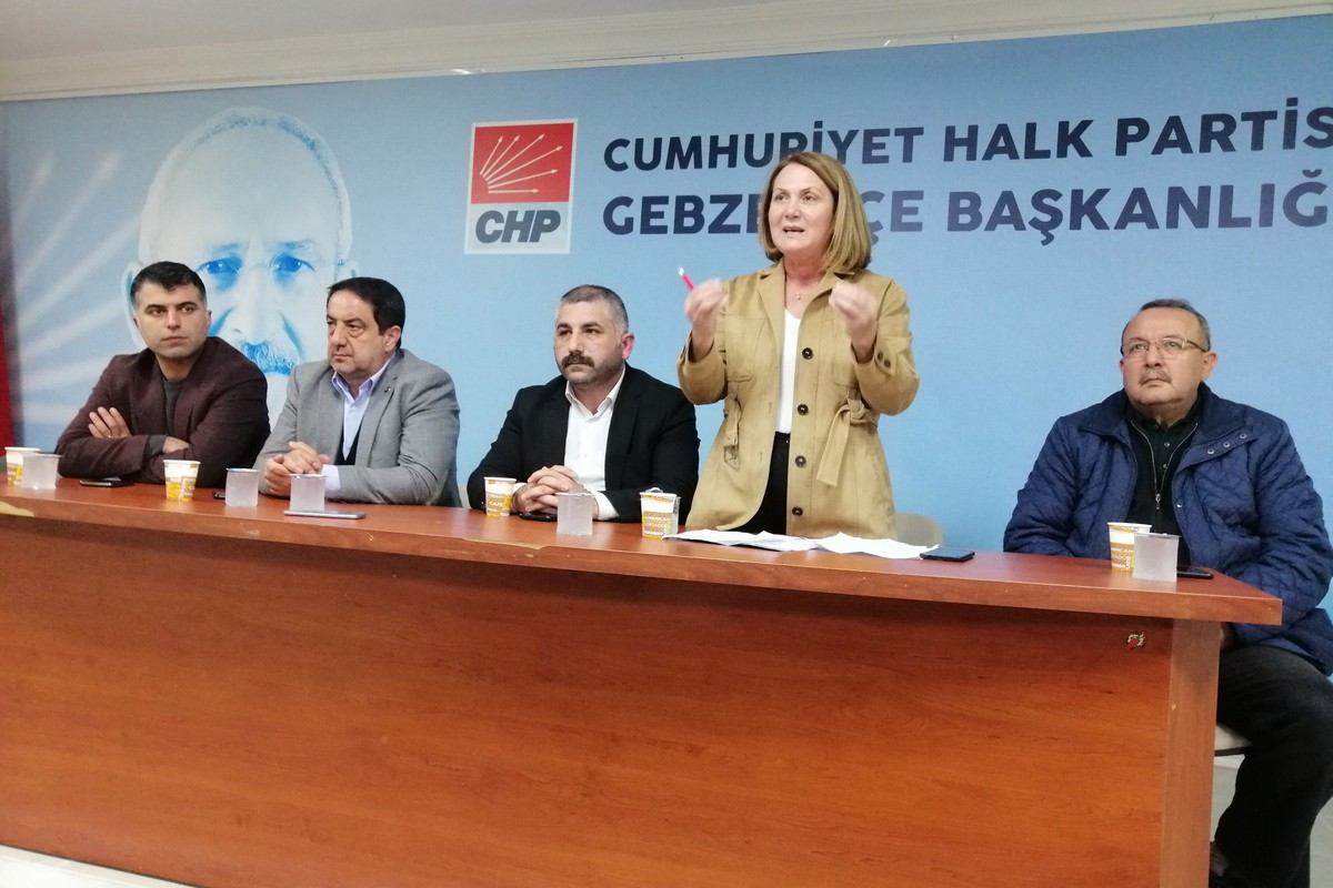 CHP Gebze İlçe Örgütü okullarda ücretsiz yemek açıklaması.