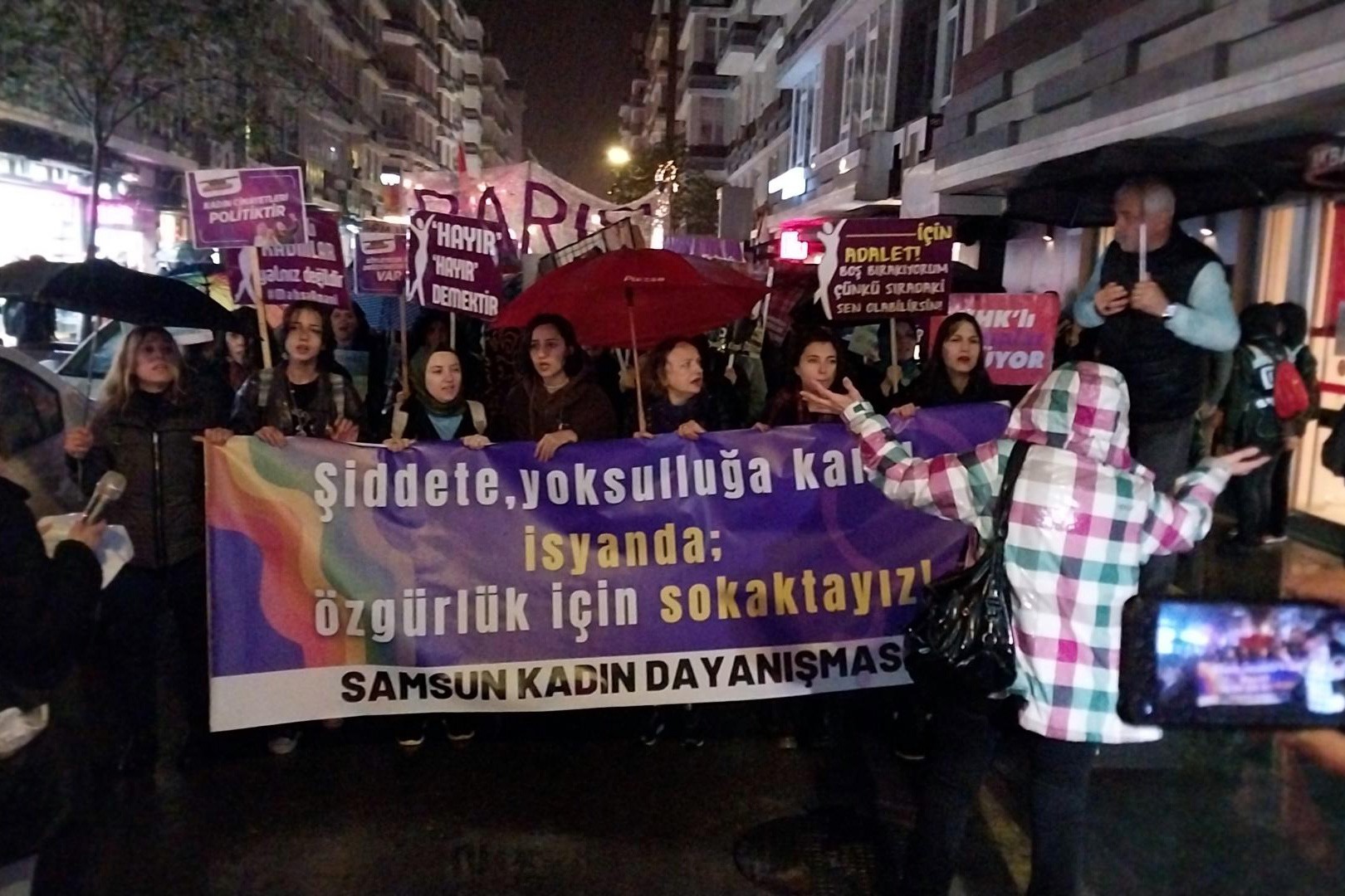 Samsun'da 25 Kasım eylemi