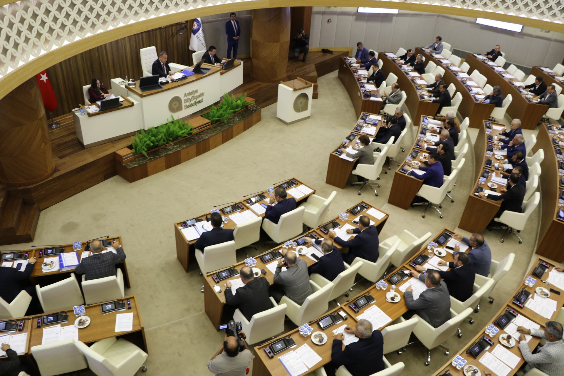 Antalya Büyükşehir Belediyesi Meclis toplantısı