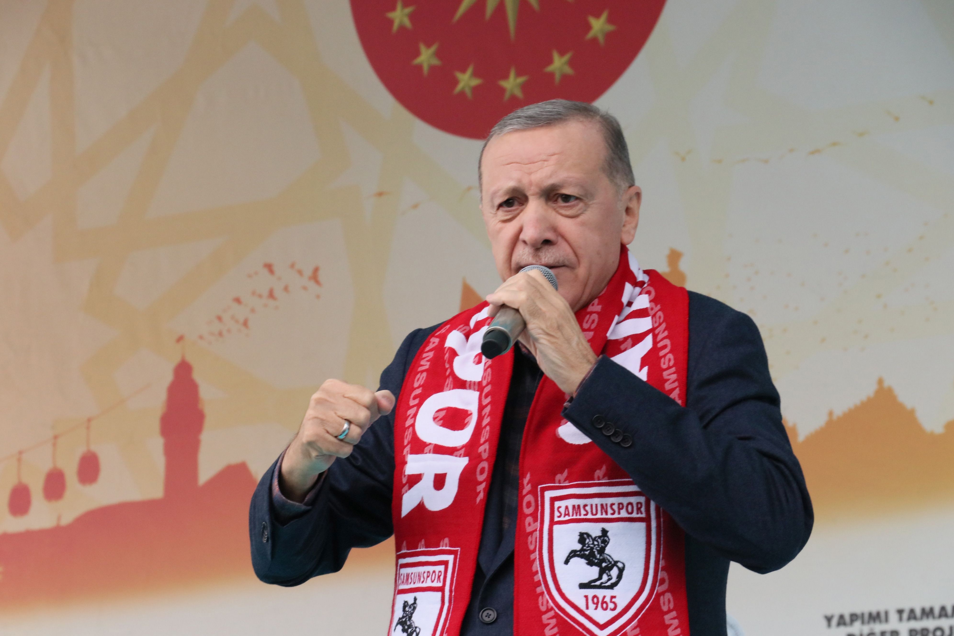 Cumhurbaşkanı Erdoğan'ın Samsun'da toplu açılış töreni.