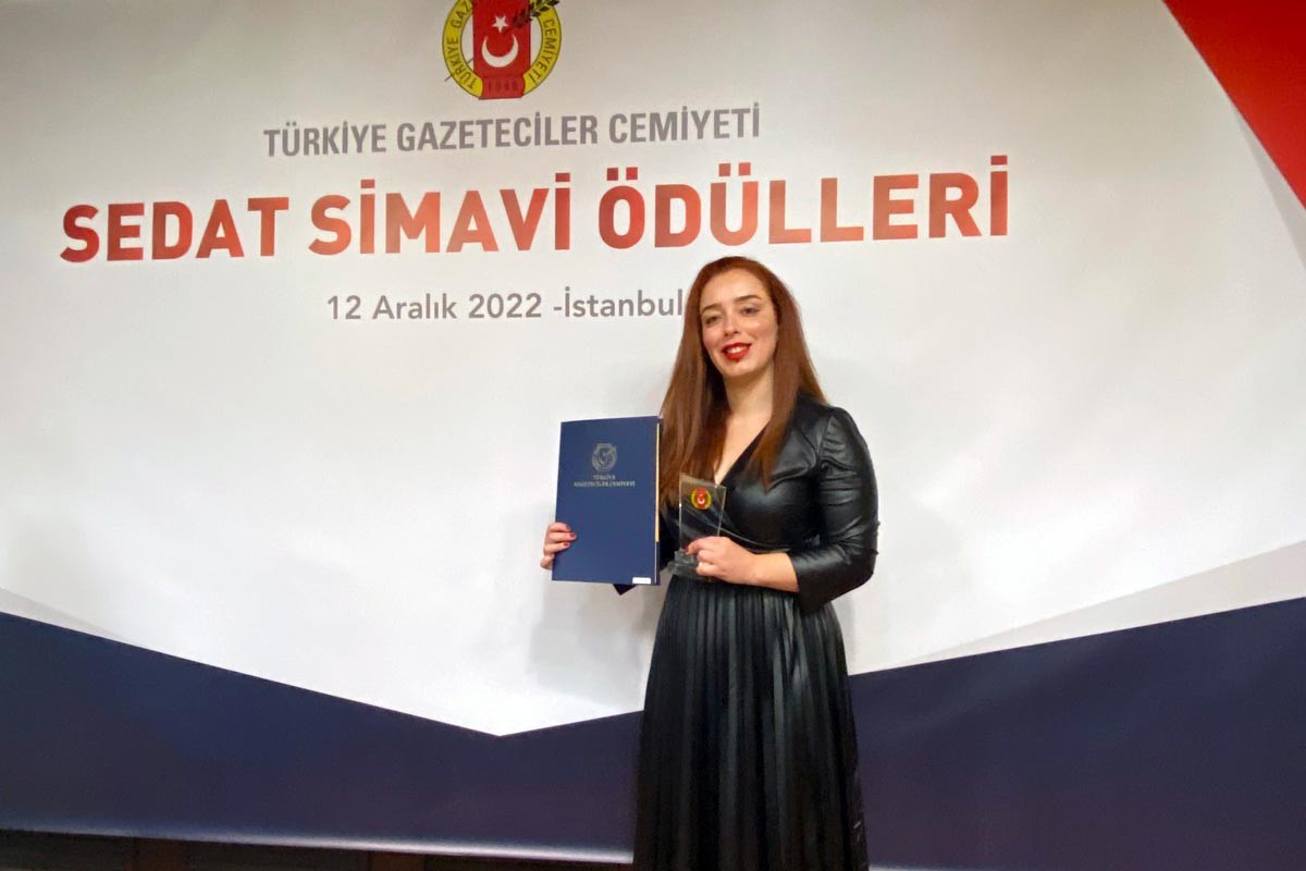 Eylem Nazlıer, Sedat Simavi Ödülü ile