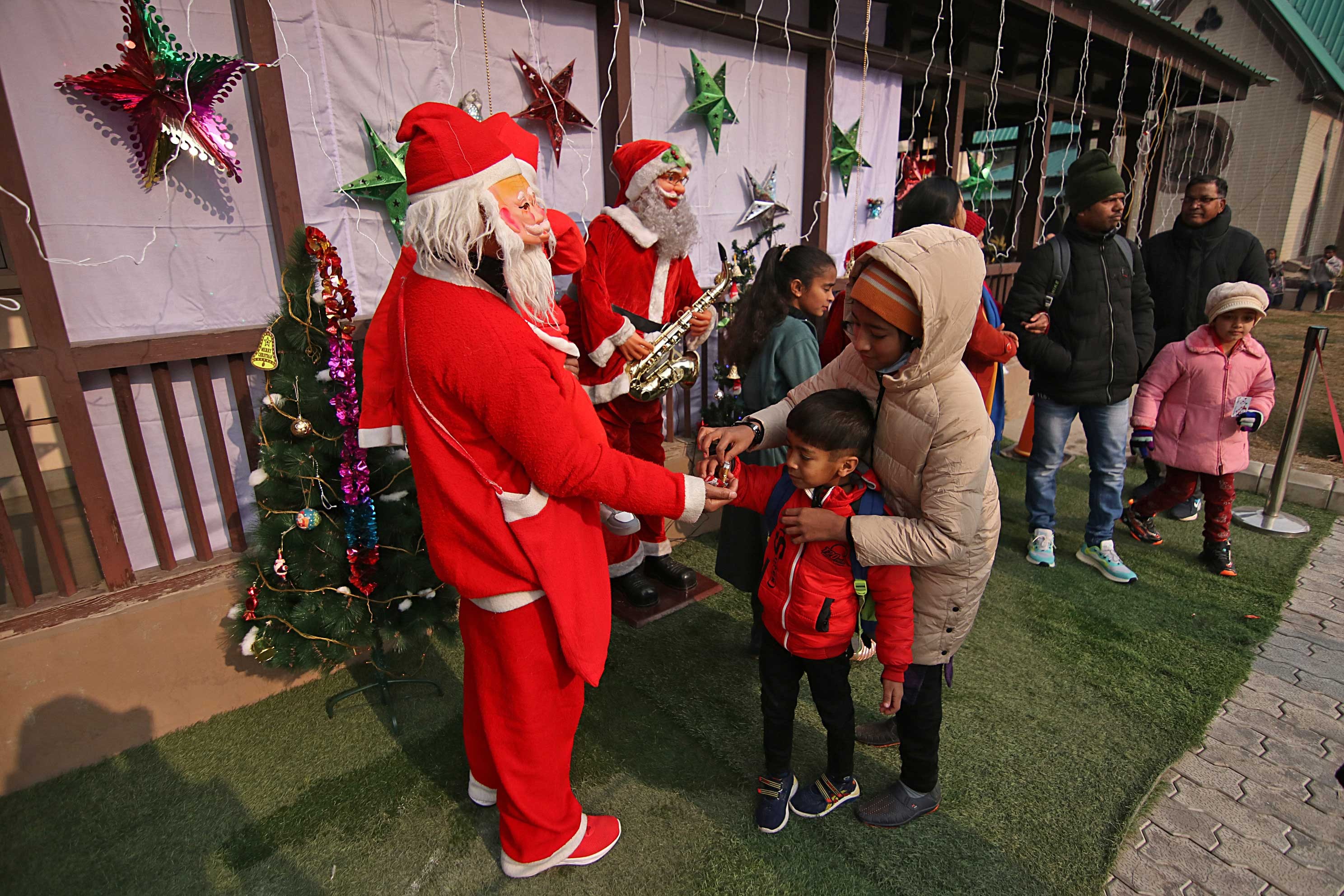 Hindistan'daki Noel kutlaması