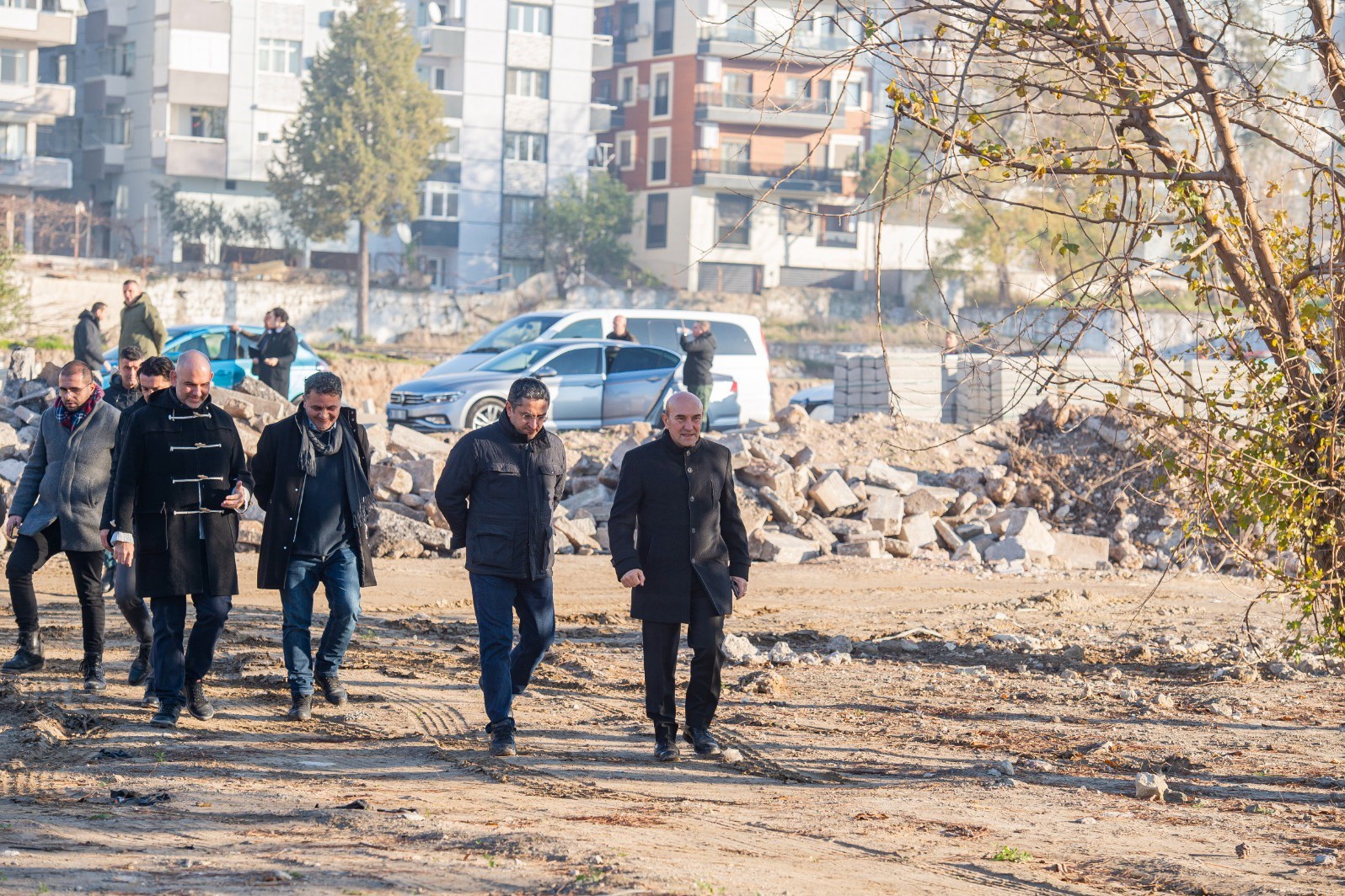 İzmir Büyükşehir Belediyesi Tunç Soyer Buca Cezaevi alanında konuştu