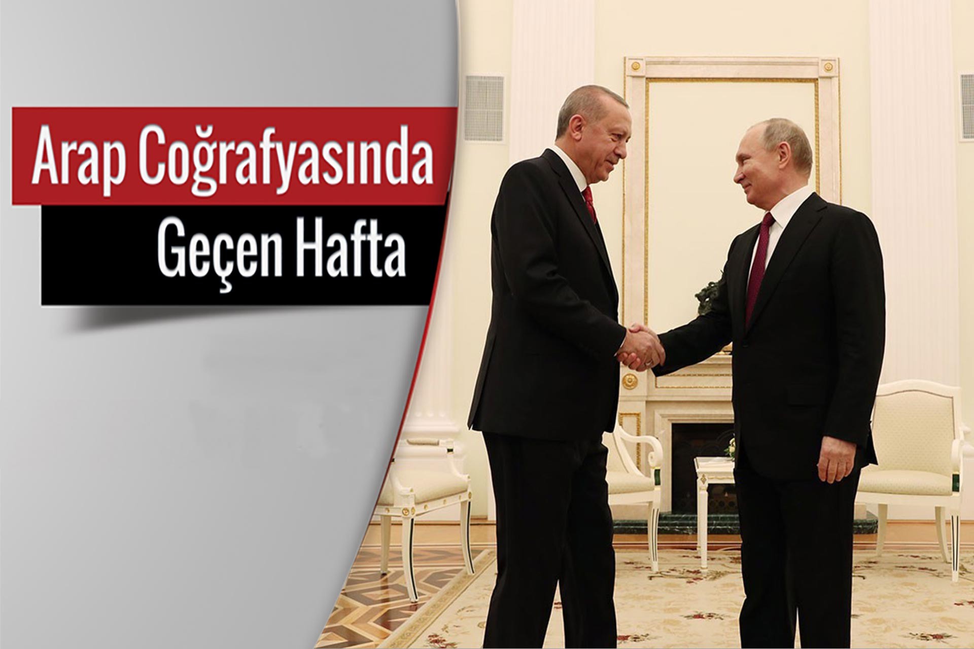 Türkiye Cumurbaşkanı Recep Tayyip Erdoğan ve Rusya Devlet Başkanı Vladimir Putin el sıkışırken