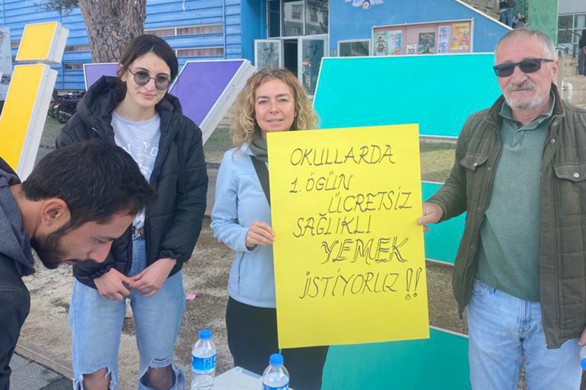 Fethiye okullarda ücretsiz yemek kampanya