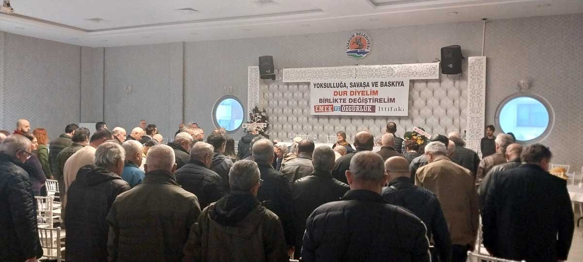 Emek ve Özgürlük İttifakı'nın Samsun buluşması