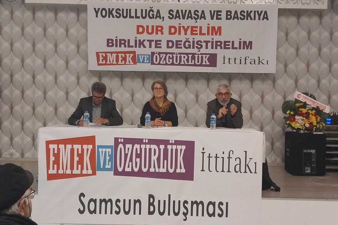 Emek ve Özgürlük İttifakı'nın Samsun buluşması