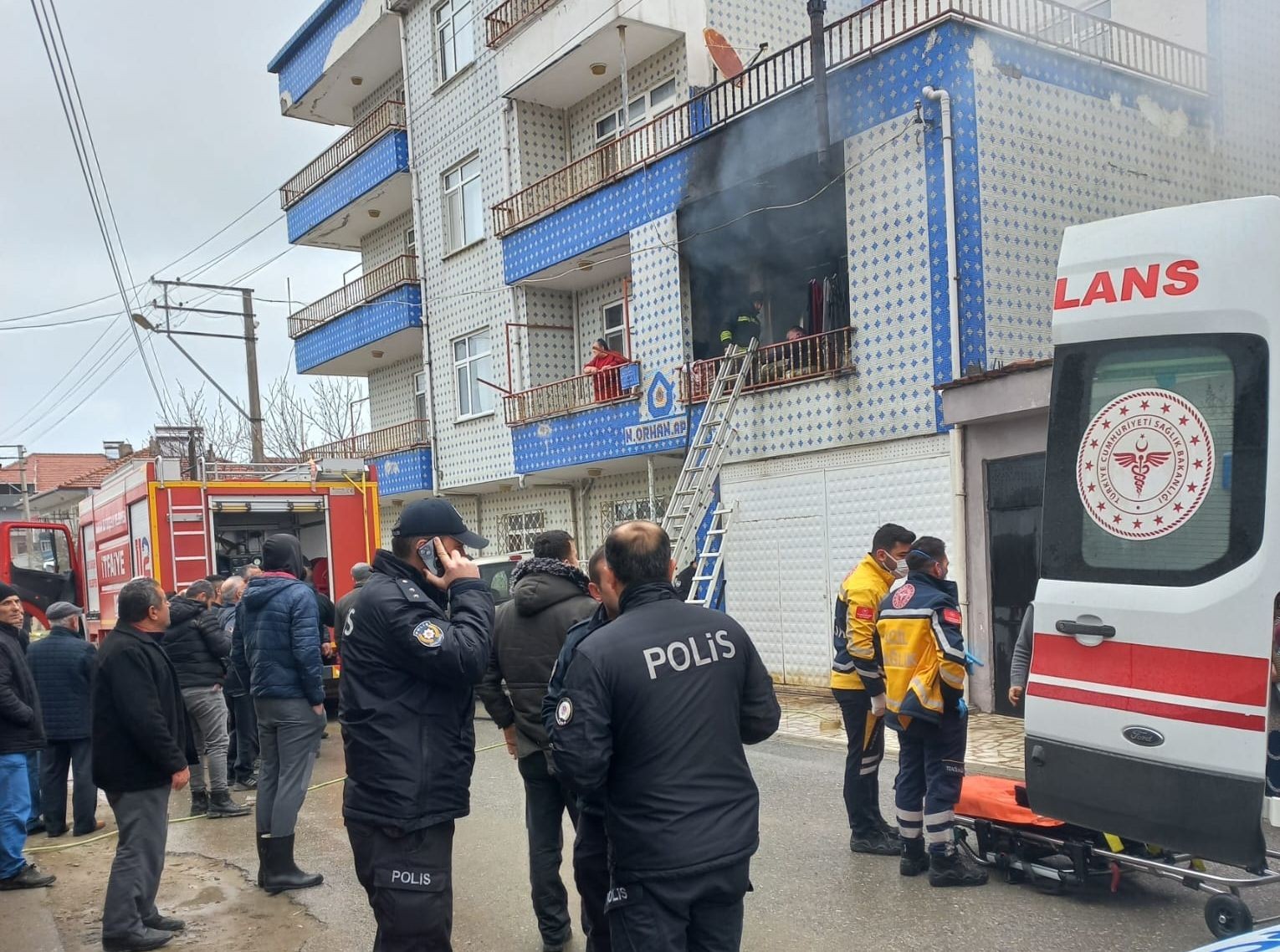 Samsun'da evde çıkan yangında 1 yaşındaki bebek hayatını kaybetti