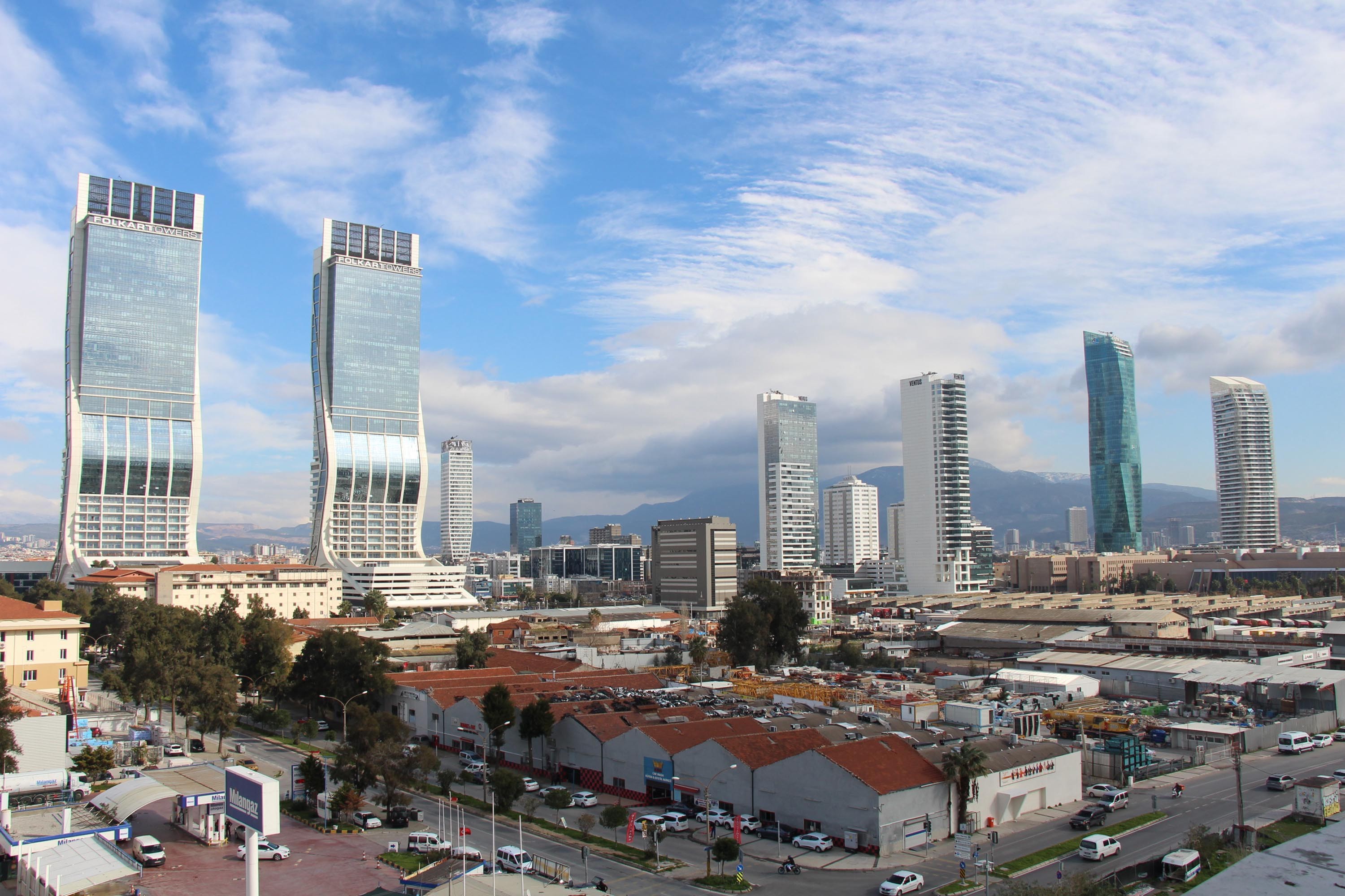 İzmir'de kent görüntüsü