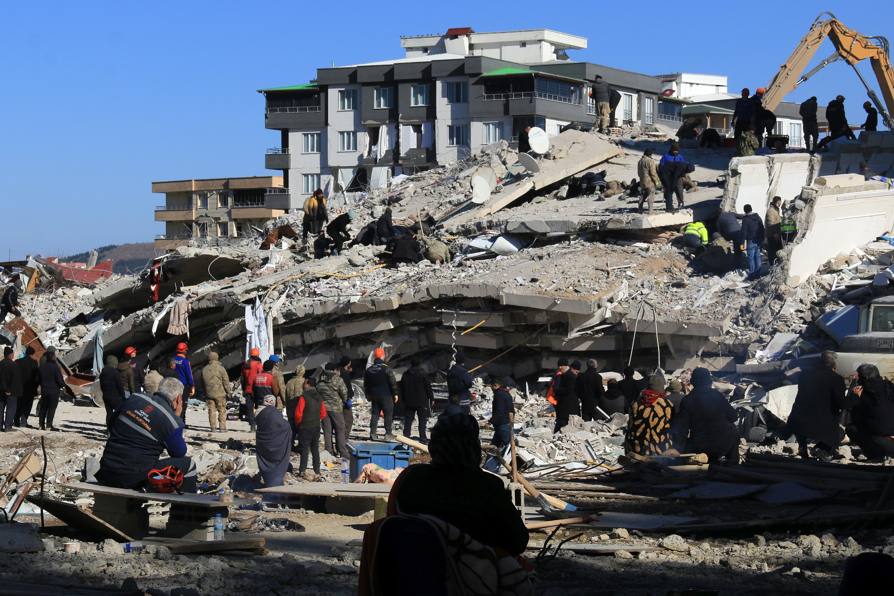 Deprem sonrası Antep'teki yıkım