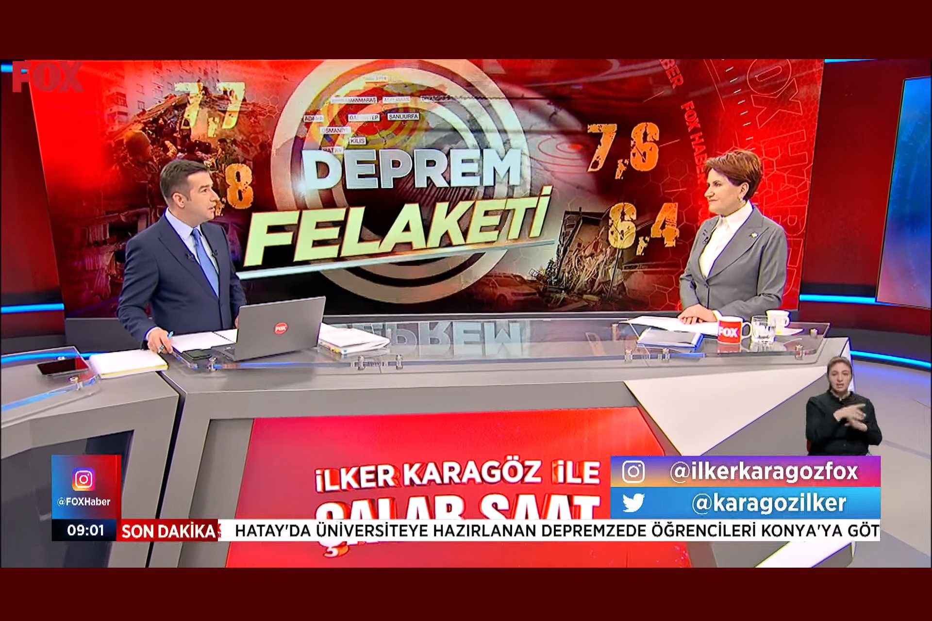 Meral Akşener FOX TV'de