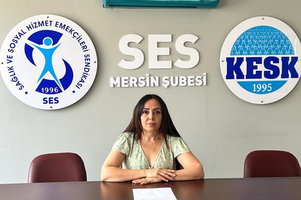 SES Mersin Şubesi Yönetim Kurulu Üyesi Filiz Çelebi