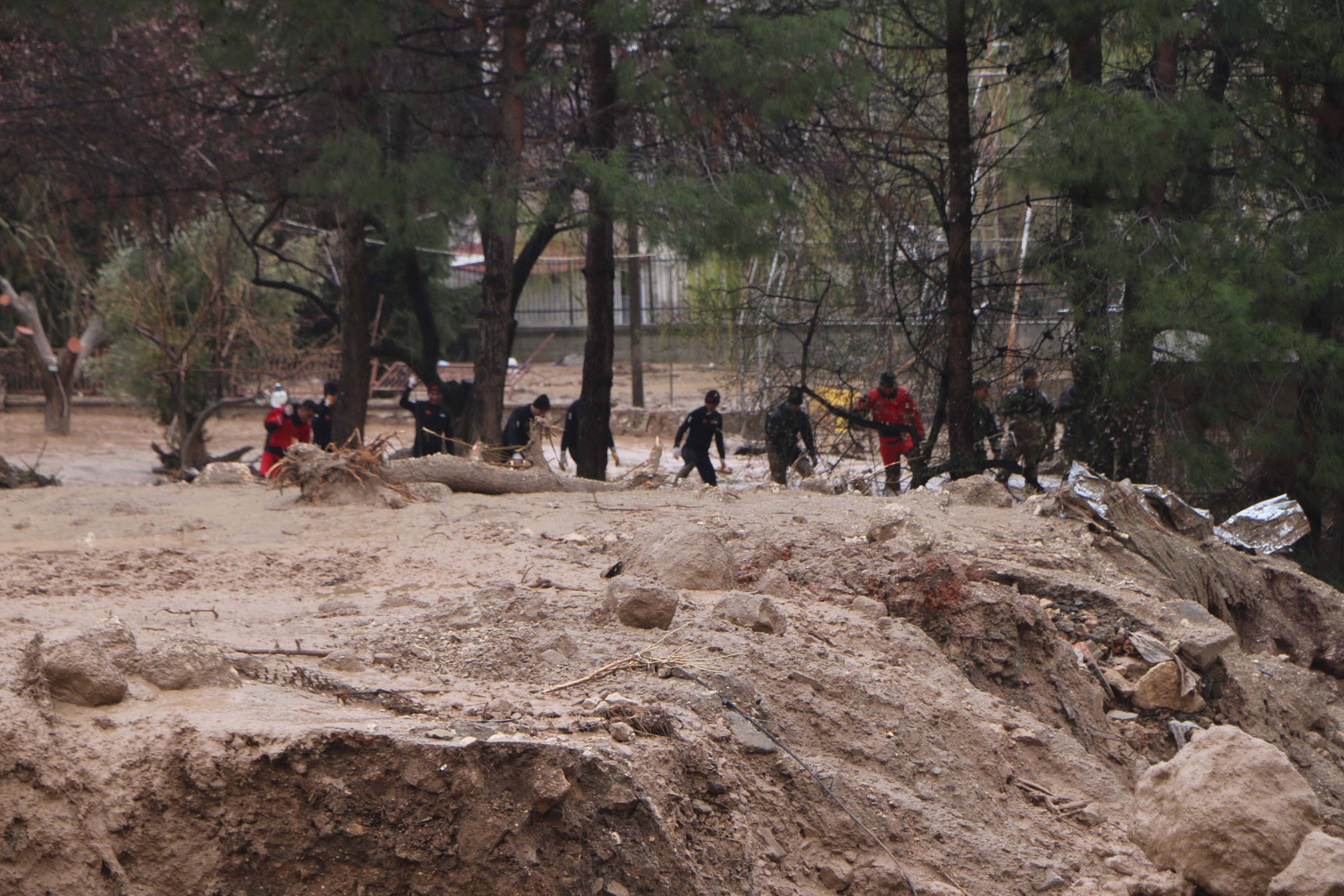 Adıyaman'da arama çalışmaları