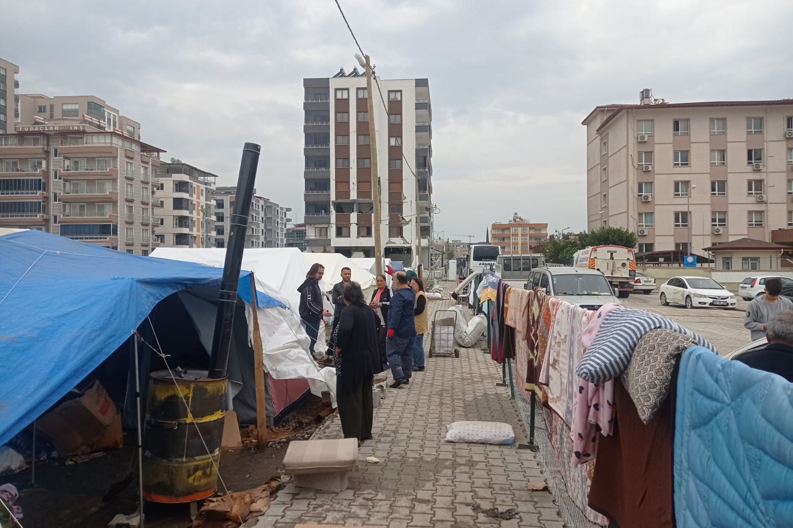 Çadır kentte mantar, ishal ve ateş yaygın