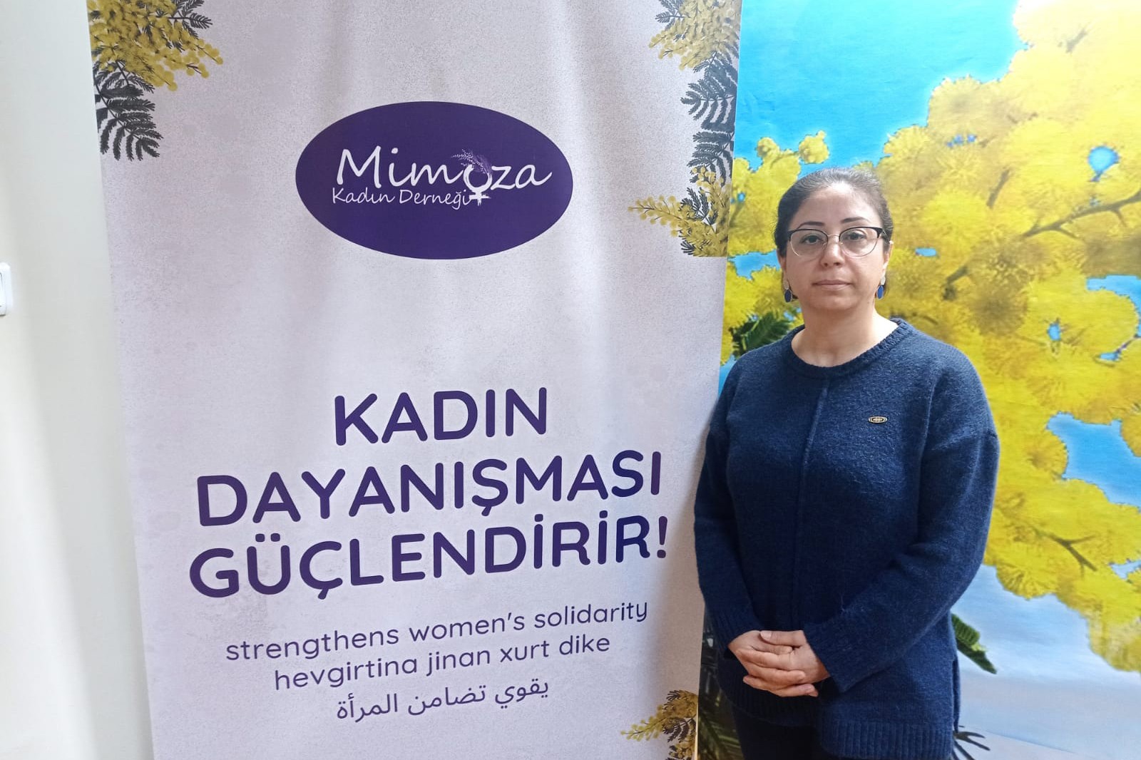 Mimoza Kadın Derneği Başkanı Çiğdem Göksoy