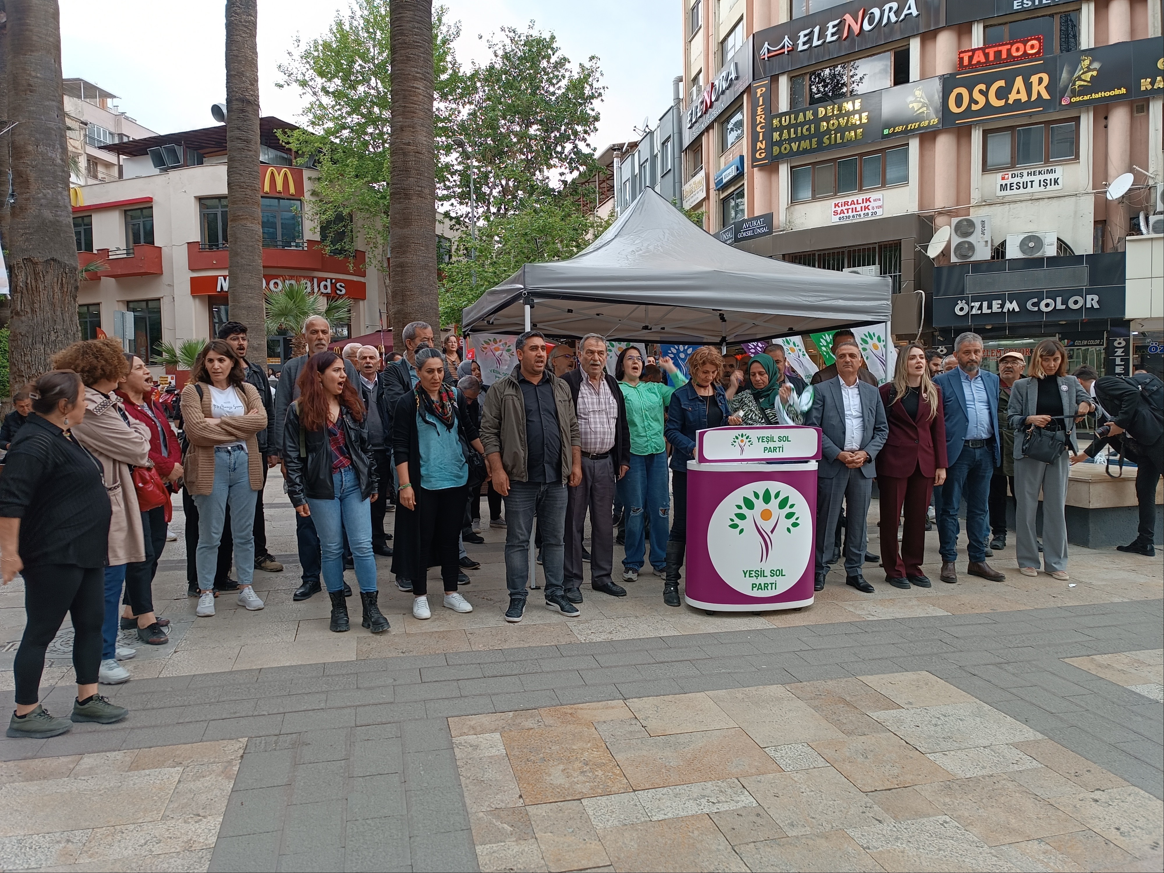 Denizli'de basın açıklaması