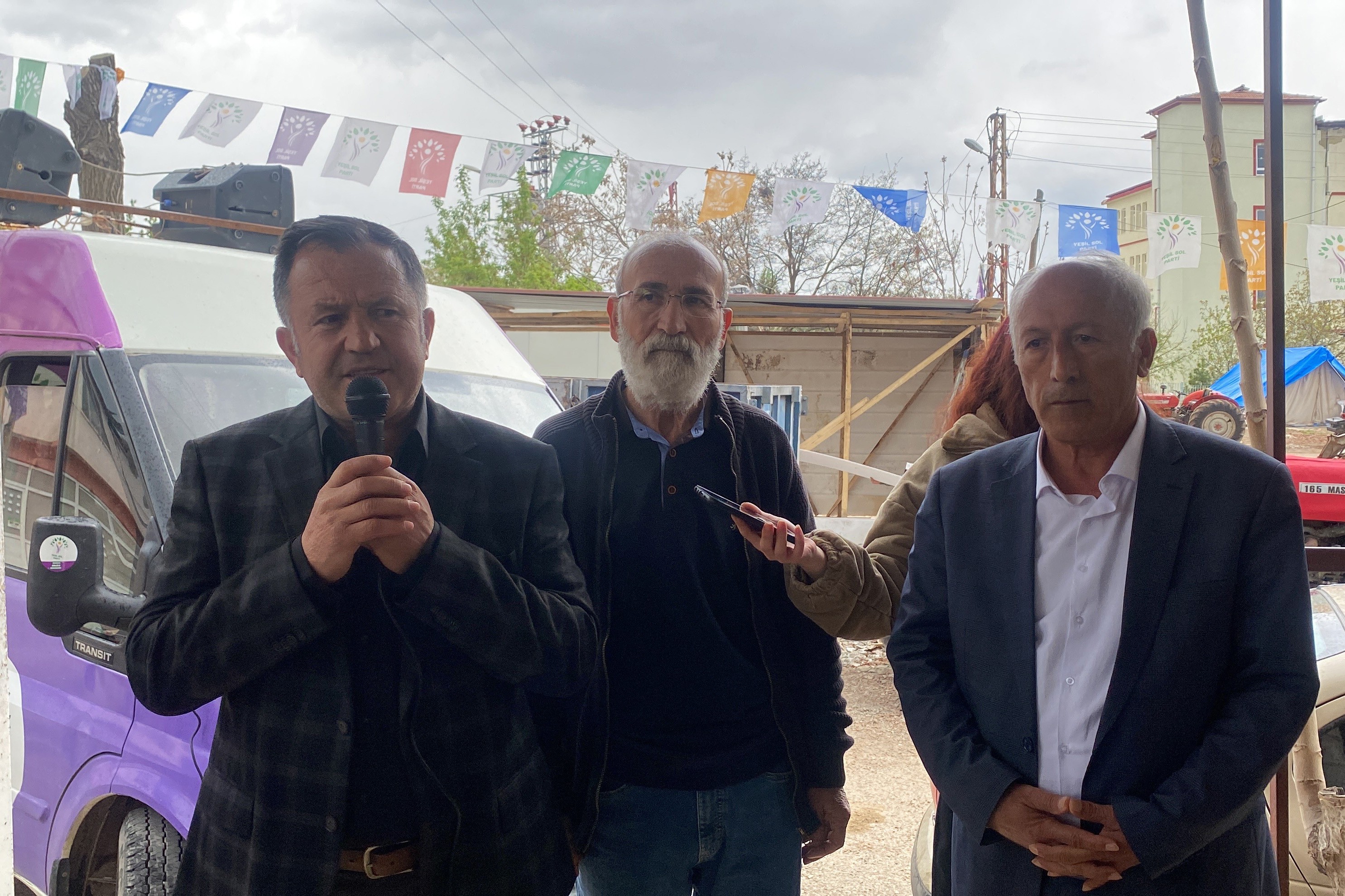 Yeşil Sol Parti Malatya Ören’de halk buluşması düzenledi