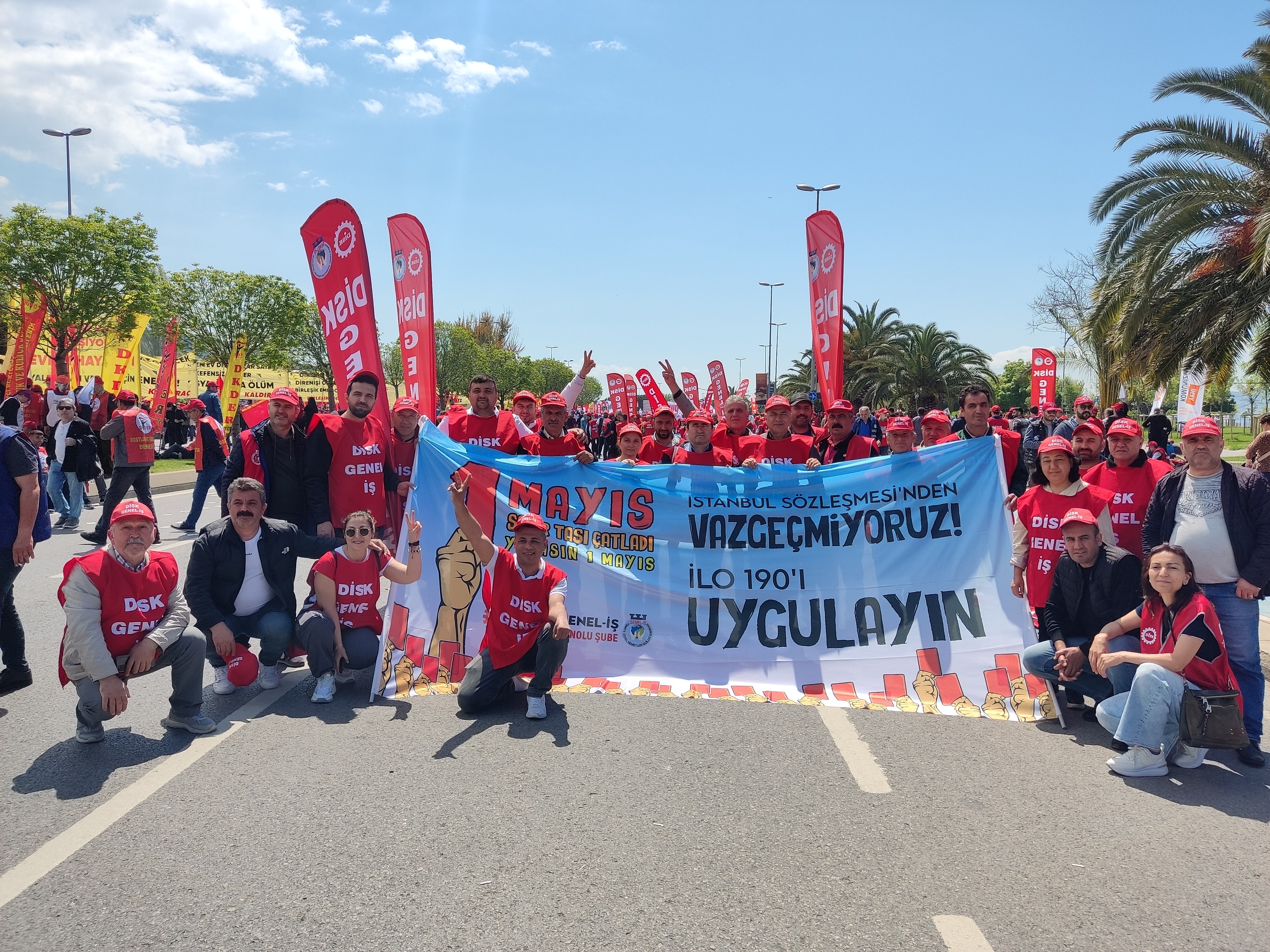 Maltepe'de 1 Mayıs kutlaması