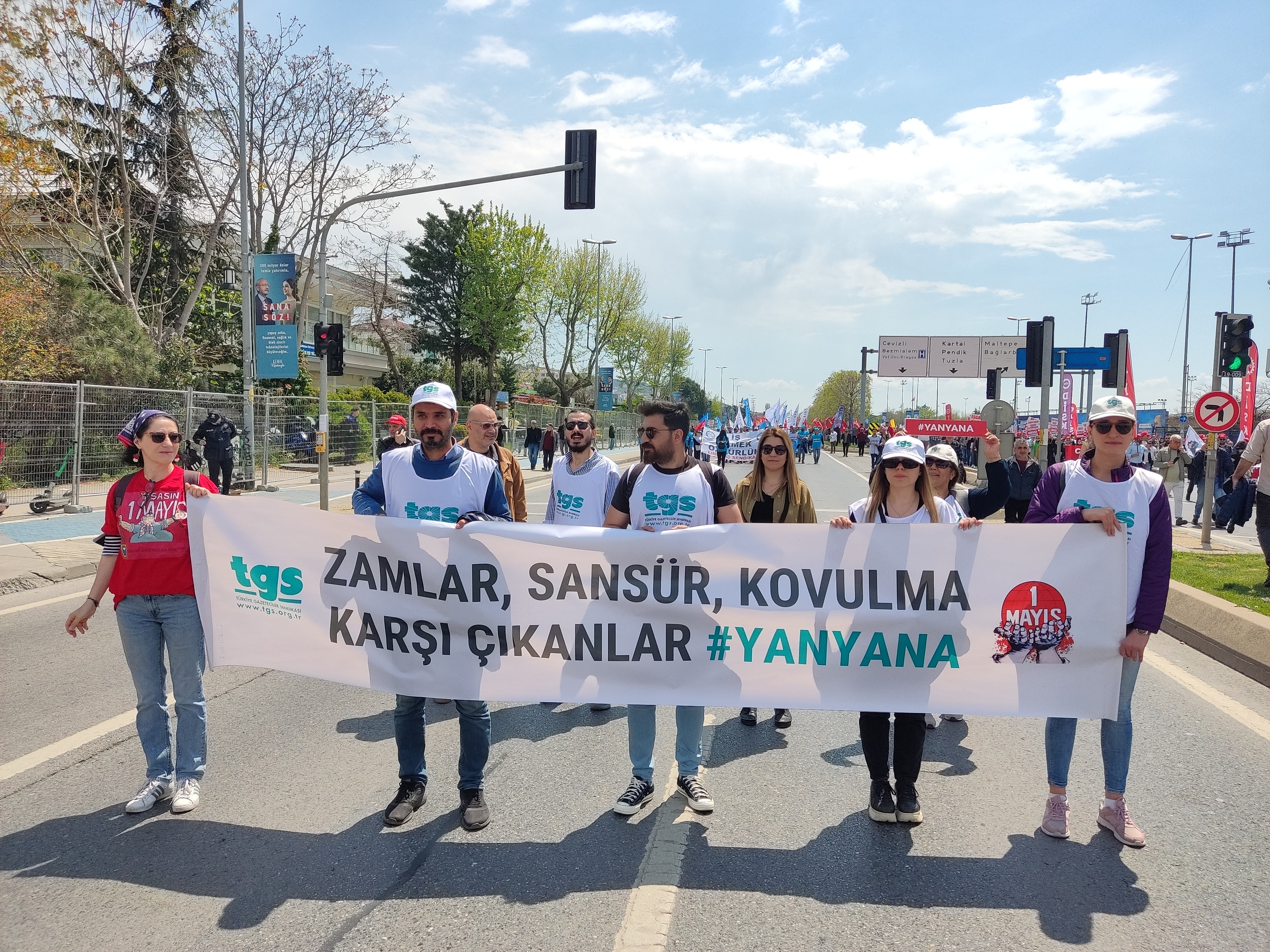 Maltepe'de 1 Mayıs kutlaması