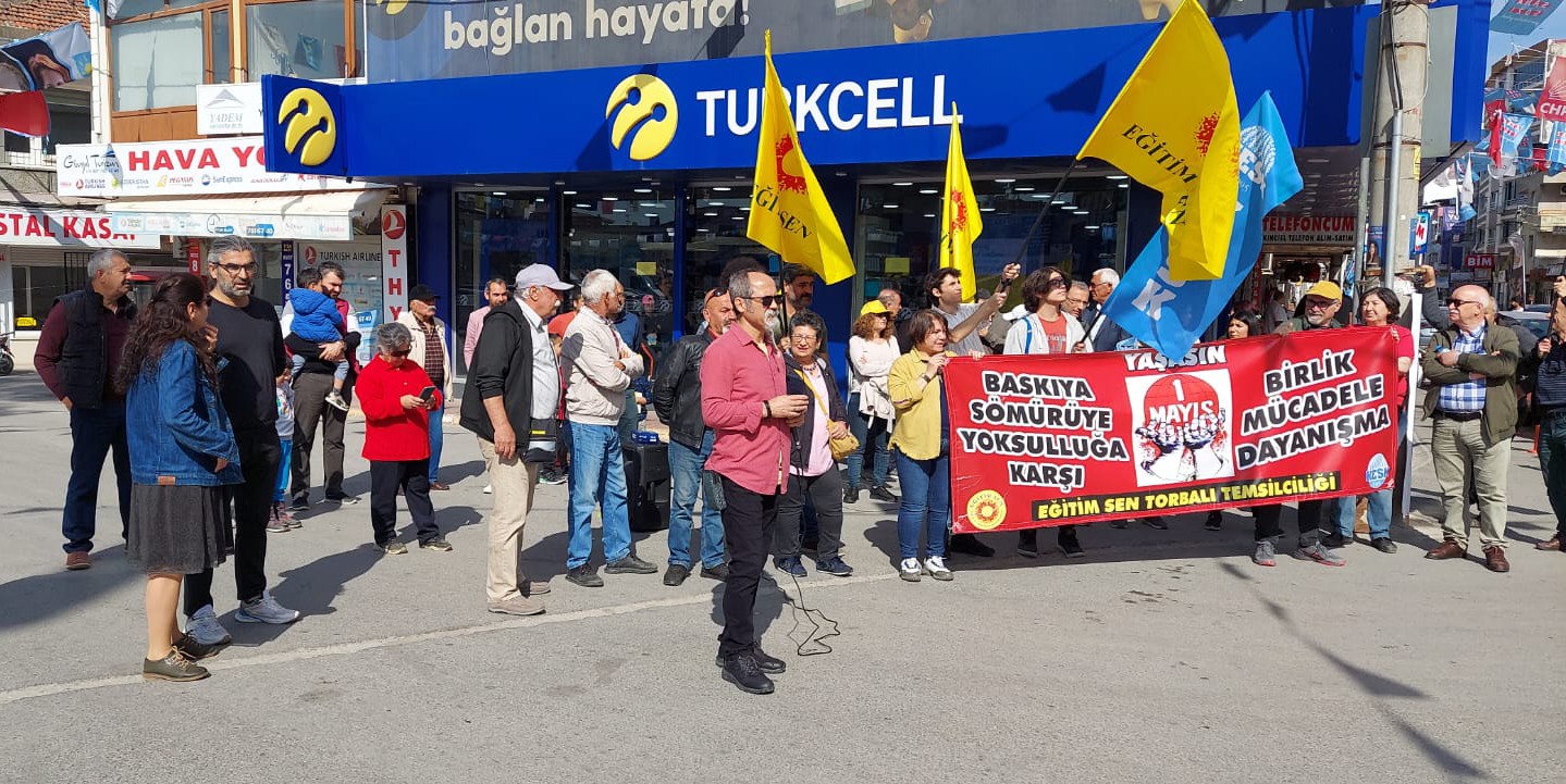 İzmir Torbalı'da 1 Mayıs kutlaması