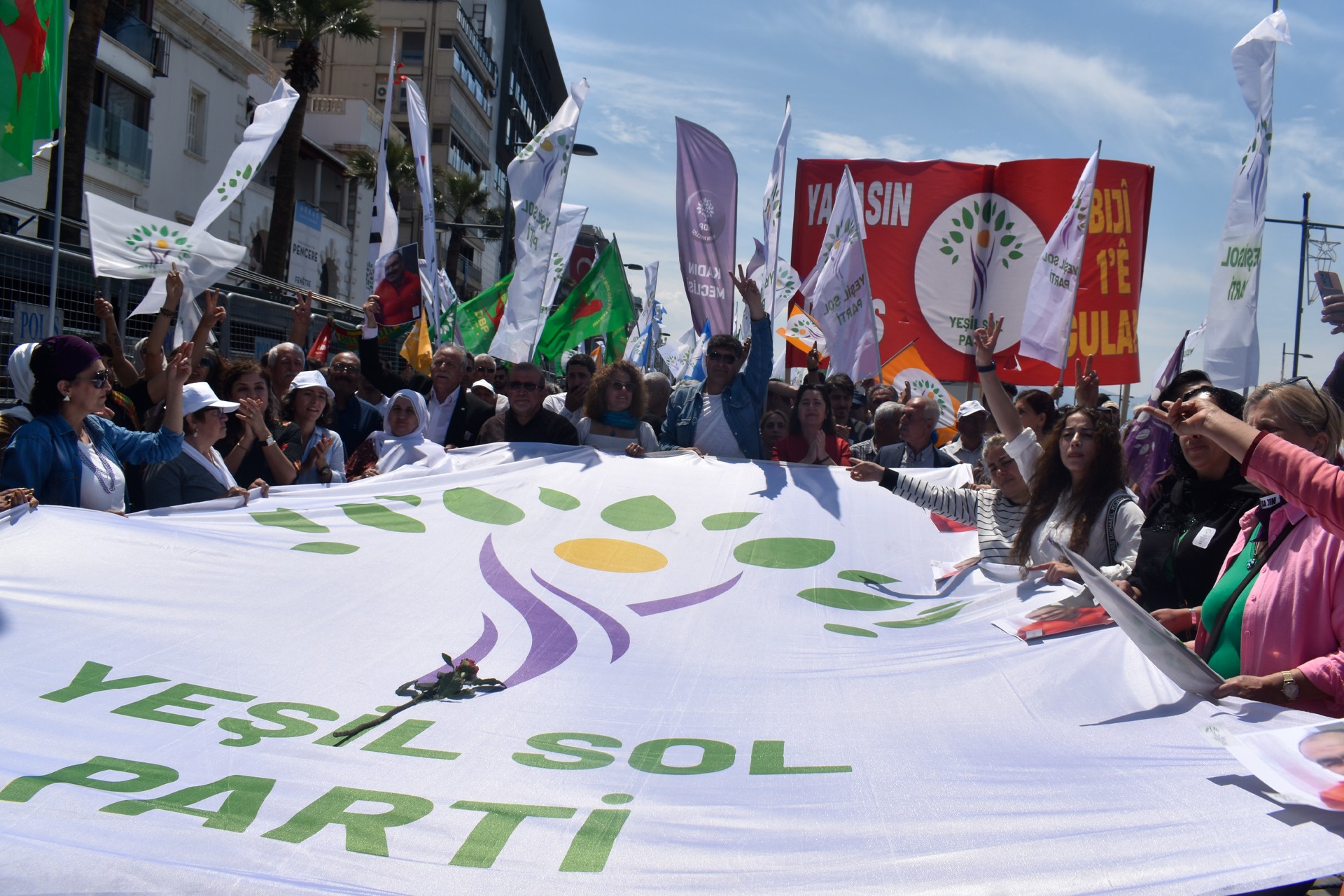 Yeşil Sol Parti 1 mayıs'ta