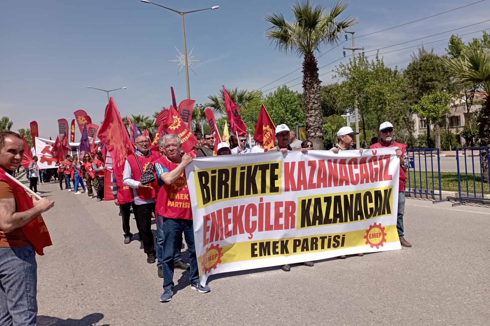 Manisa'da 1 Mayıs