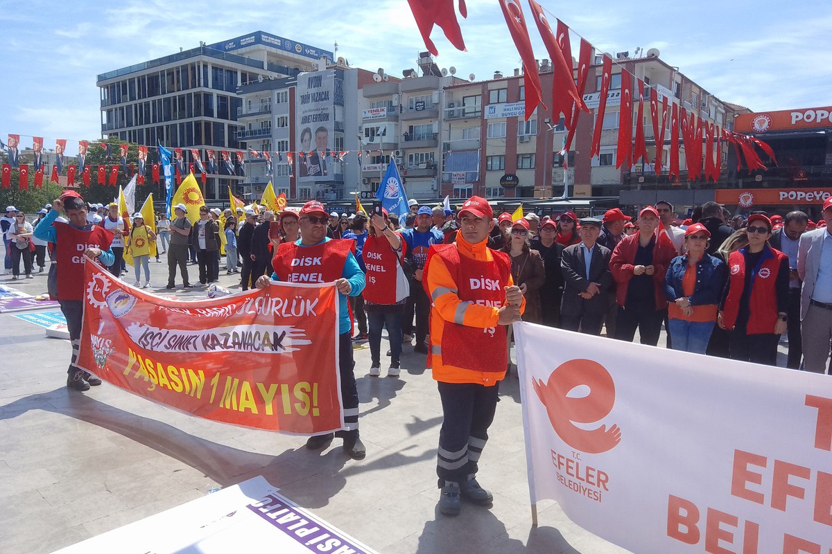 Aydın'da 1 Mayıs