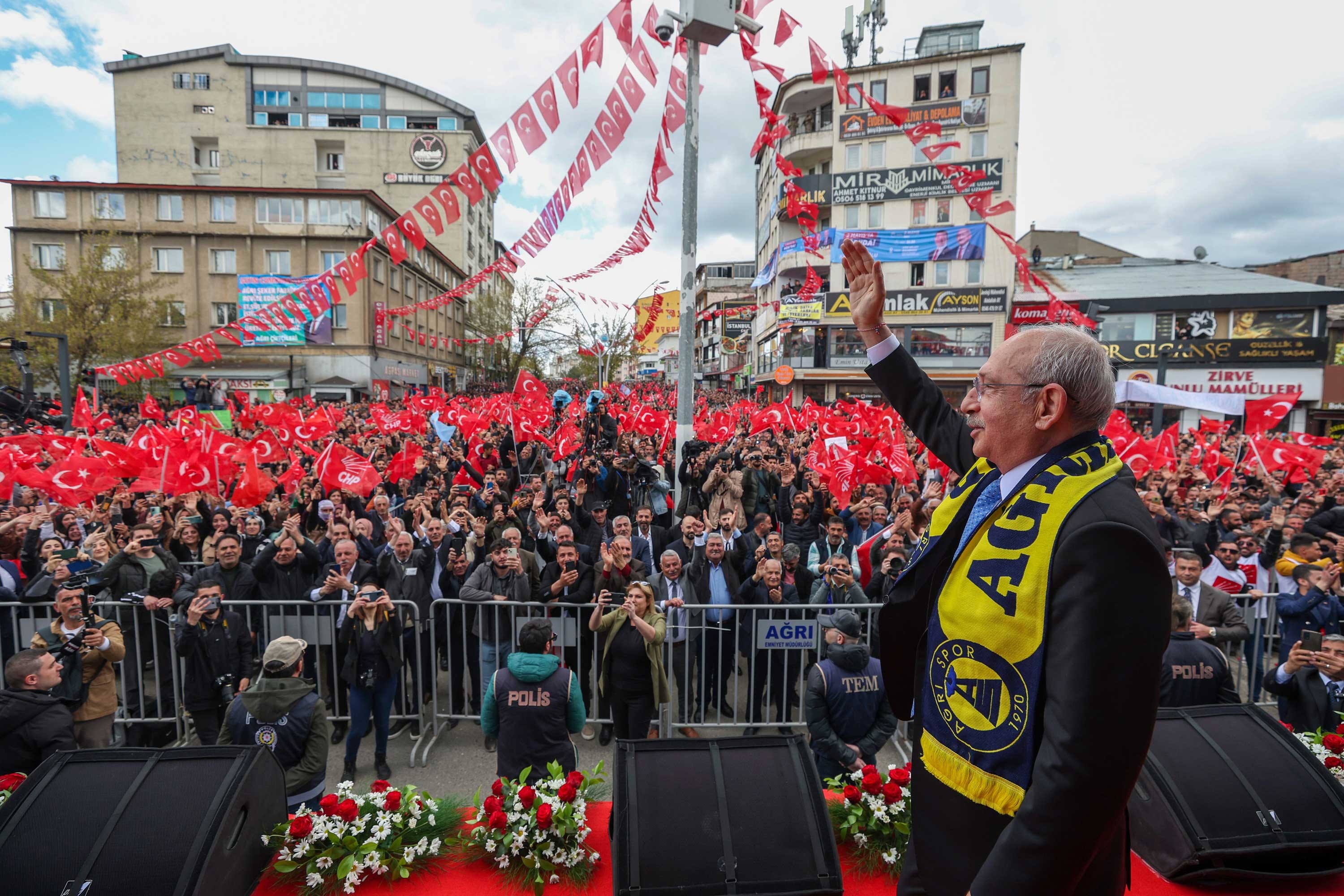 Kemal Kılıçdaroğlu'nun Ağrı mitingi