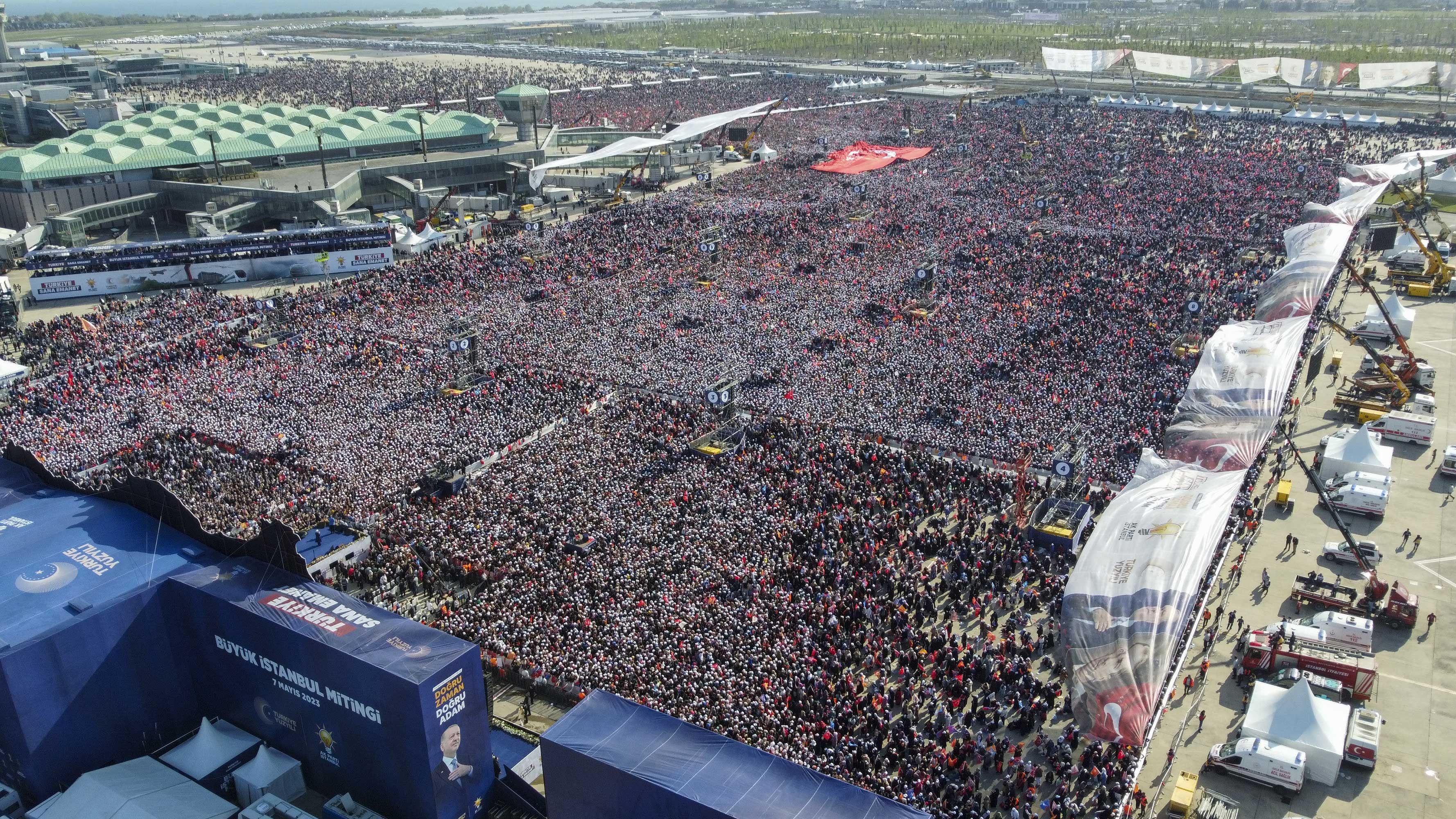 AKP'nin İstanbul mitingi