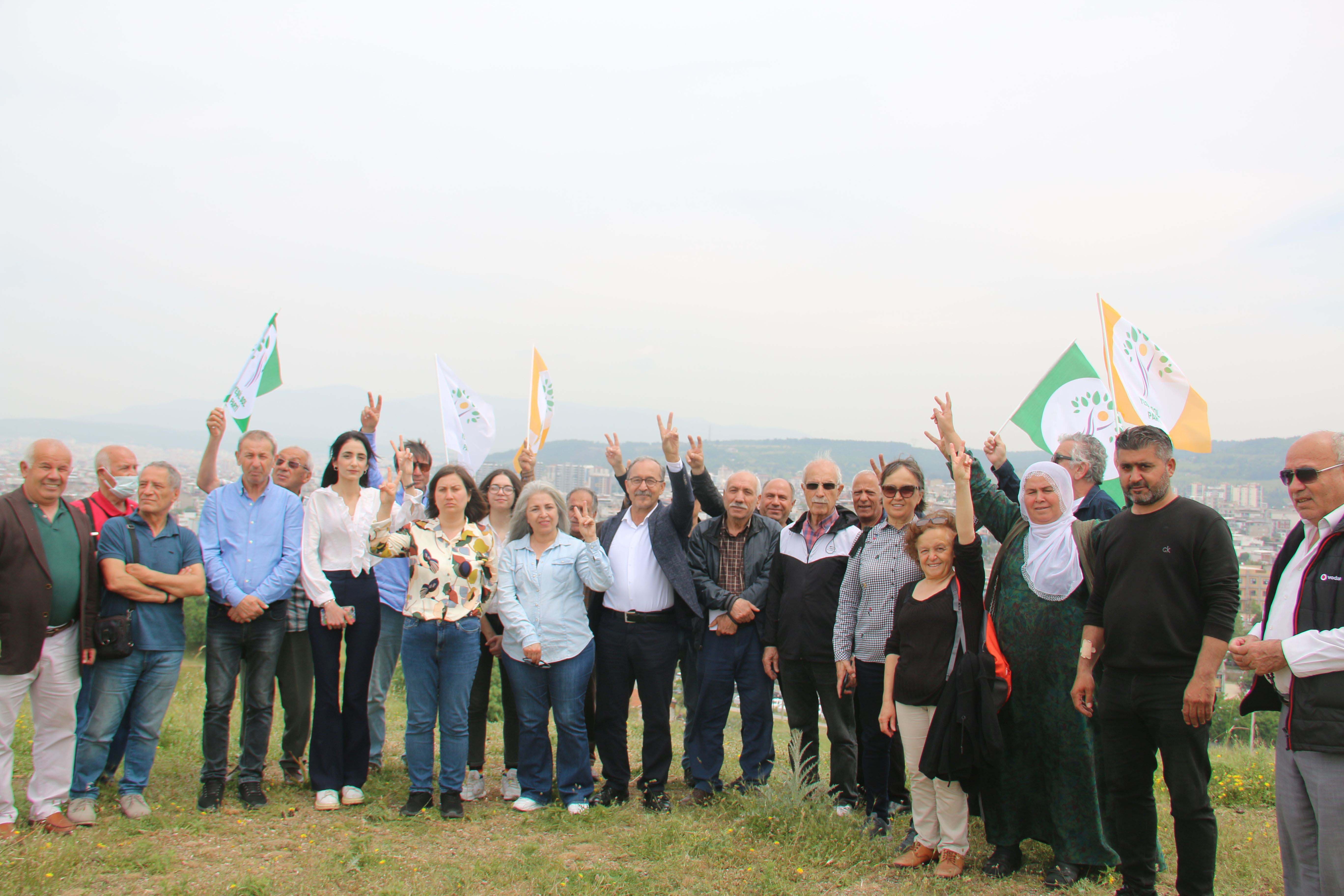 Yeşil Sol Parti İzmir il örgütü, Gaziemir’de bulunan nükleer atıkların bertaraf edilmesini istedi