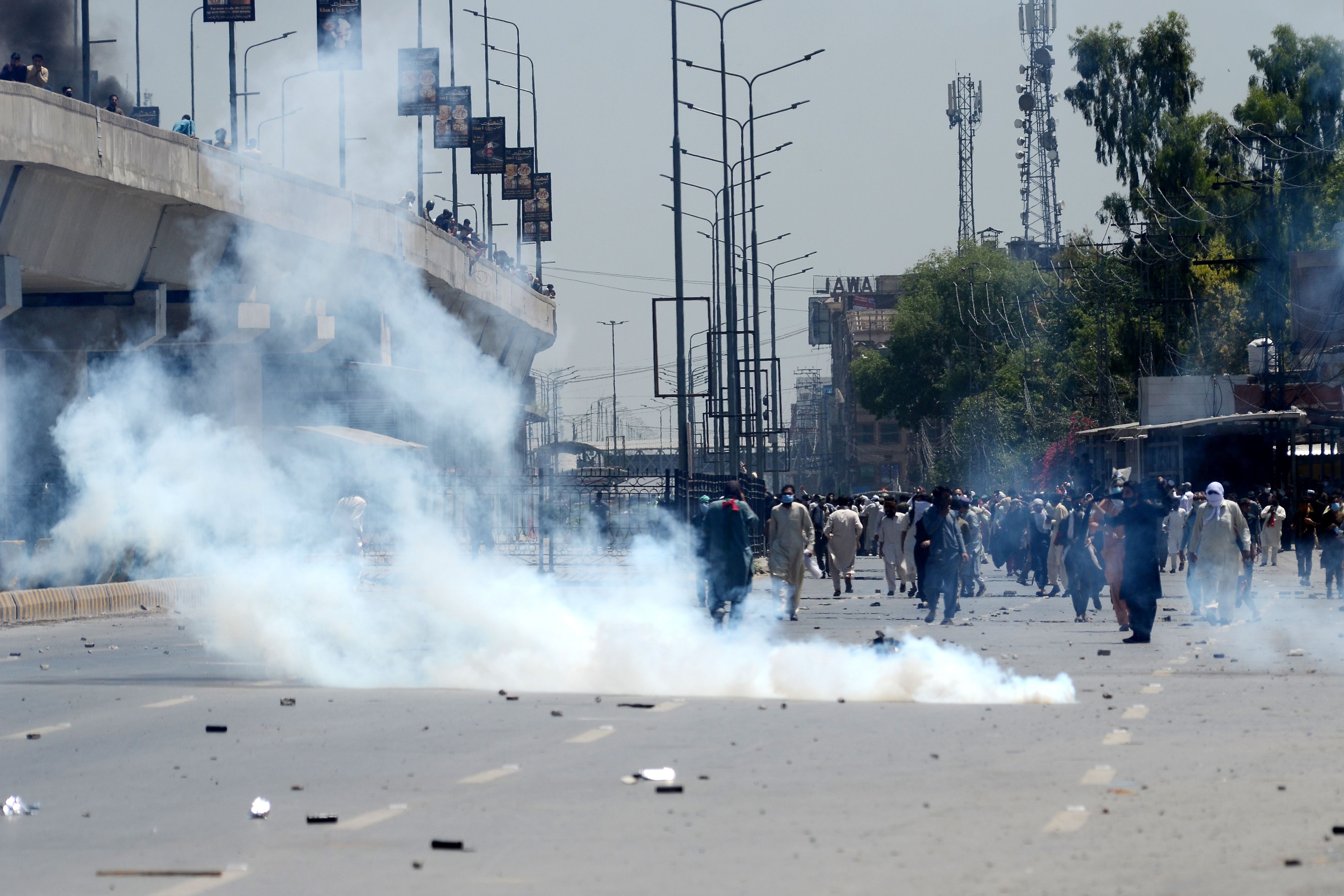 Pakistan'da protesto 