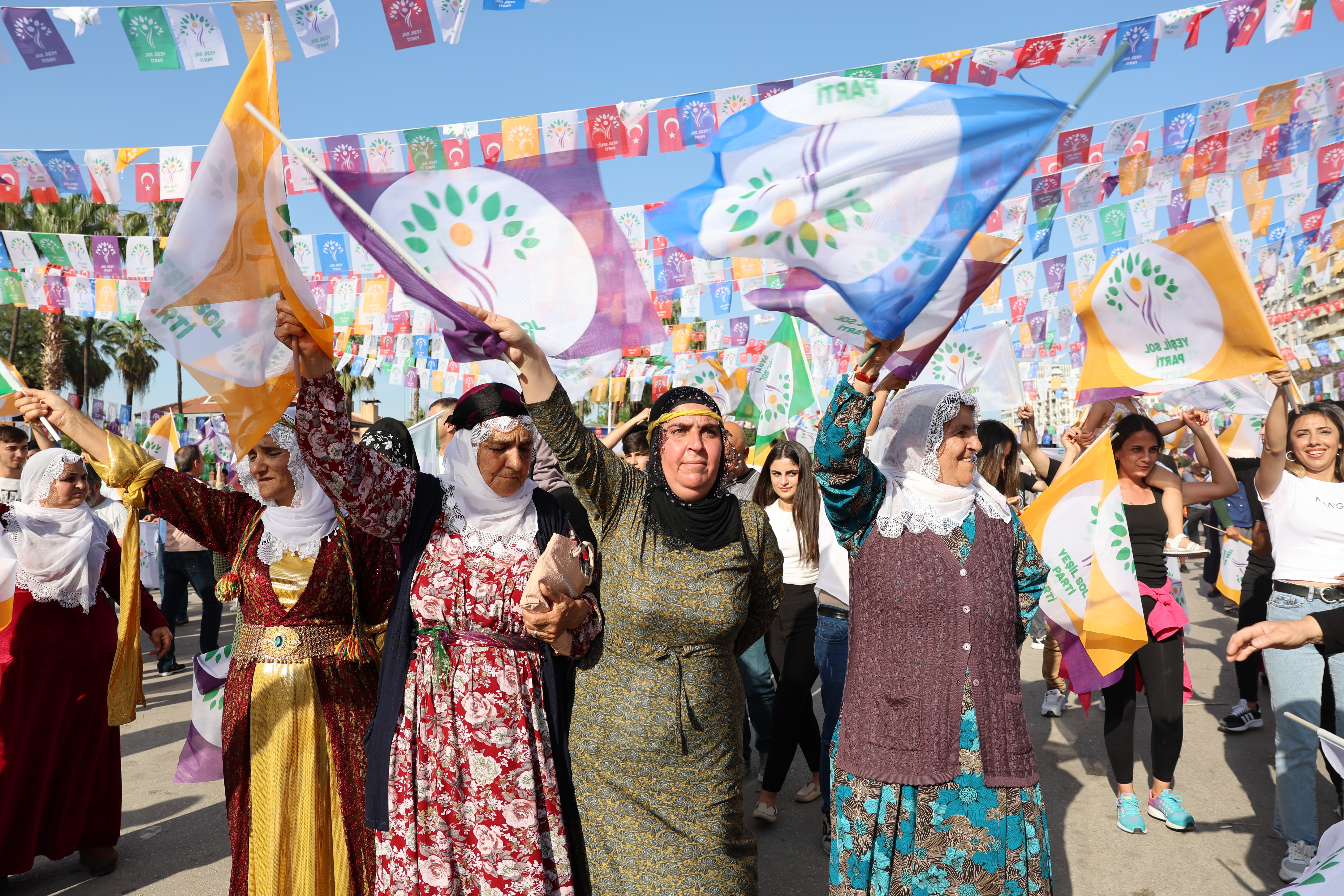 Yeşil Sol Parti Adana mitingi