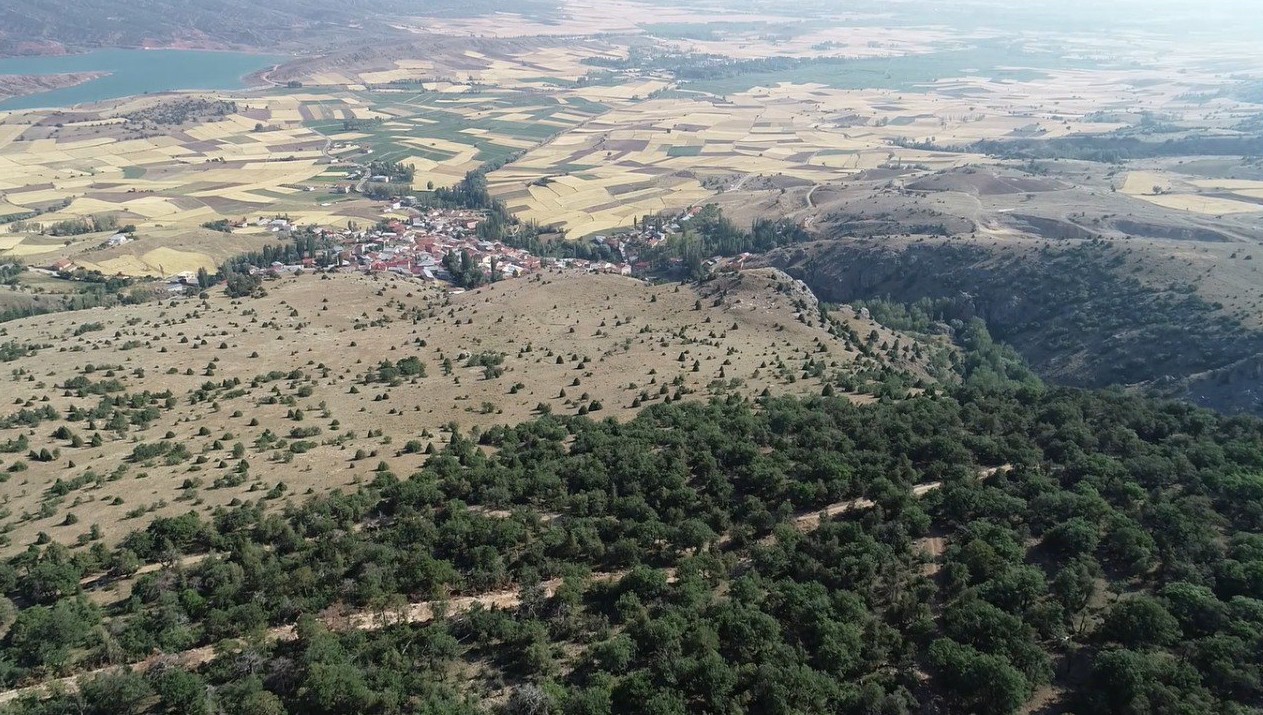 Tokat Günçalı Köyünden bir görüntü.