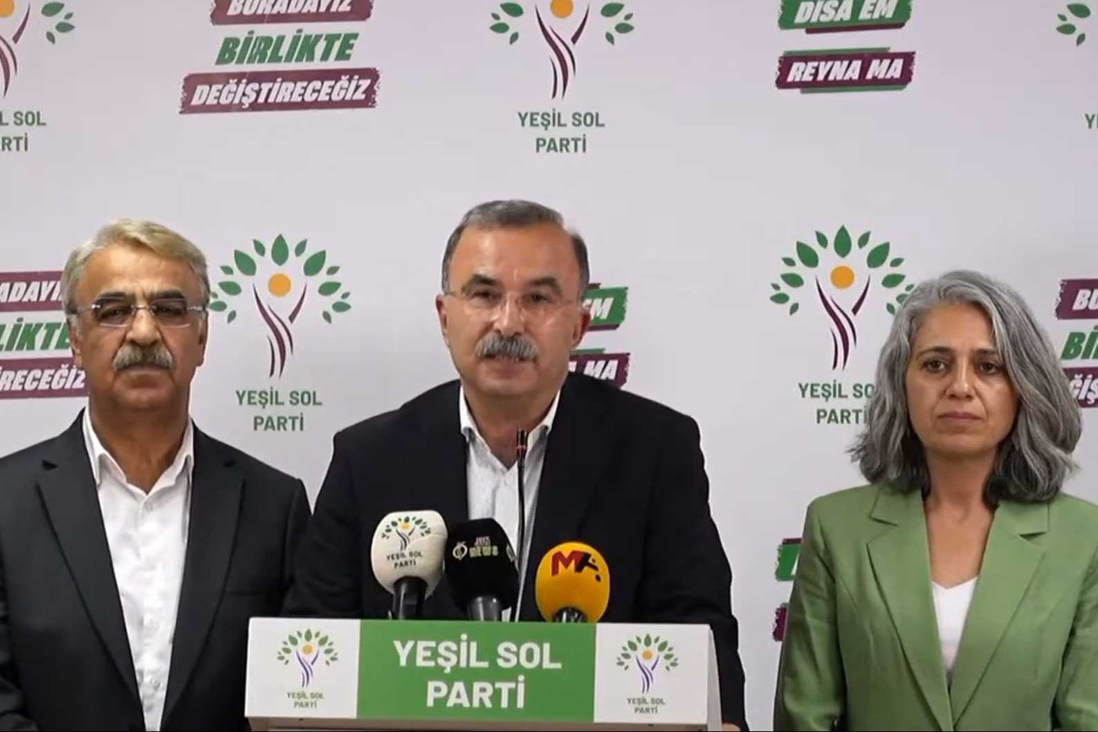 Yeşil Sol Parti ve HDP'nin ortak açıklaması