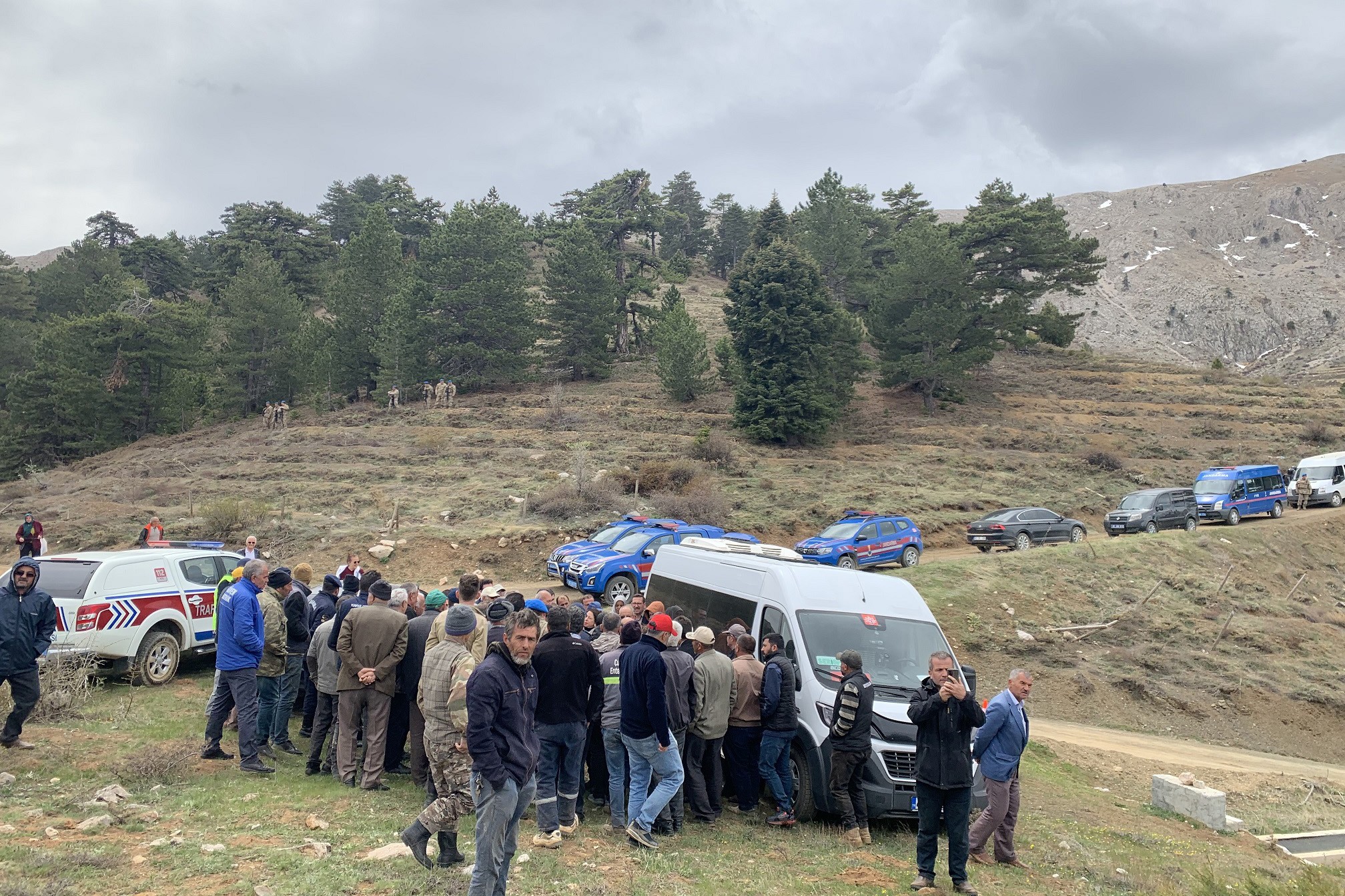 Konya’nın Hadim ilçesinde mermer ocağı  bilirkişi incelemesi