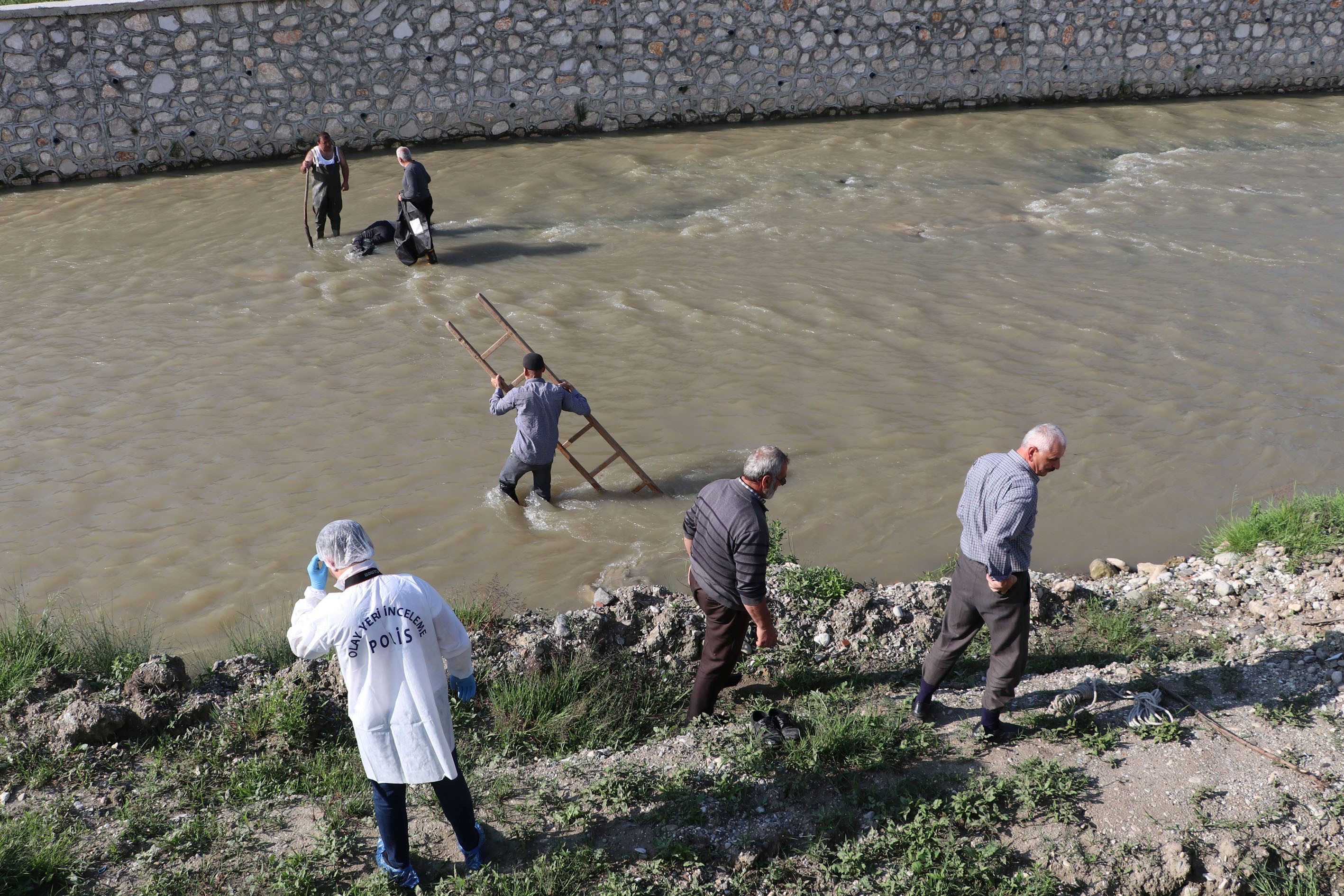 Samsun'da ailesinin haber alamadığı kişi ırmakta ölü bulundu