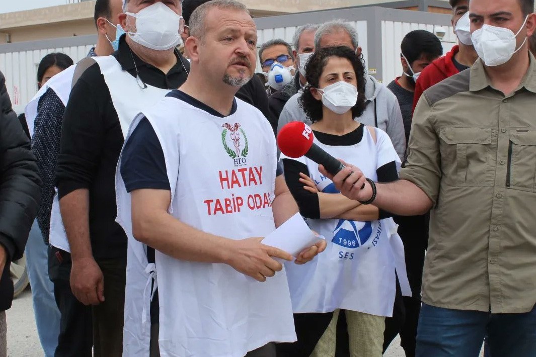 Hatay Tabip Odası Yönetim Kurulu Başkanı Dr. Sevdar Yılmaz 