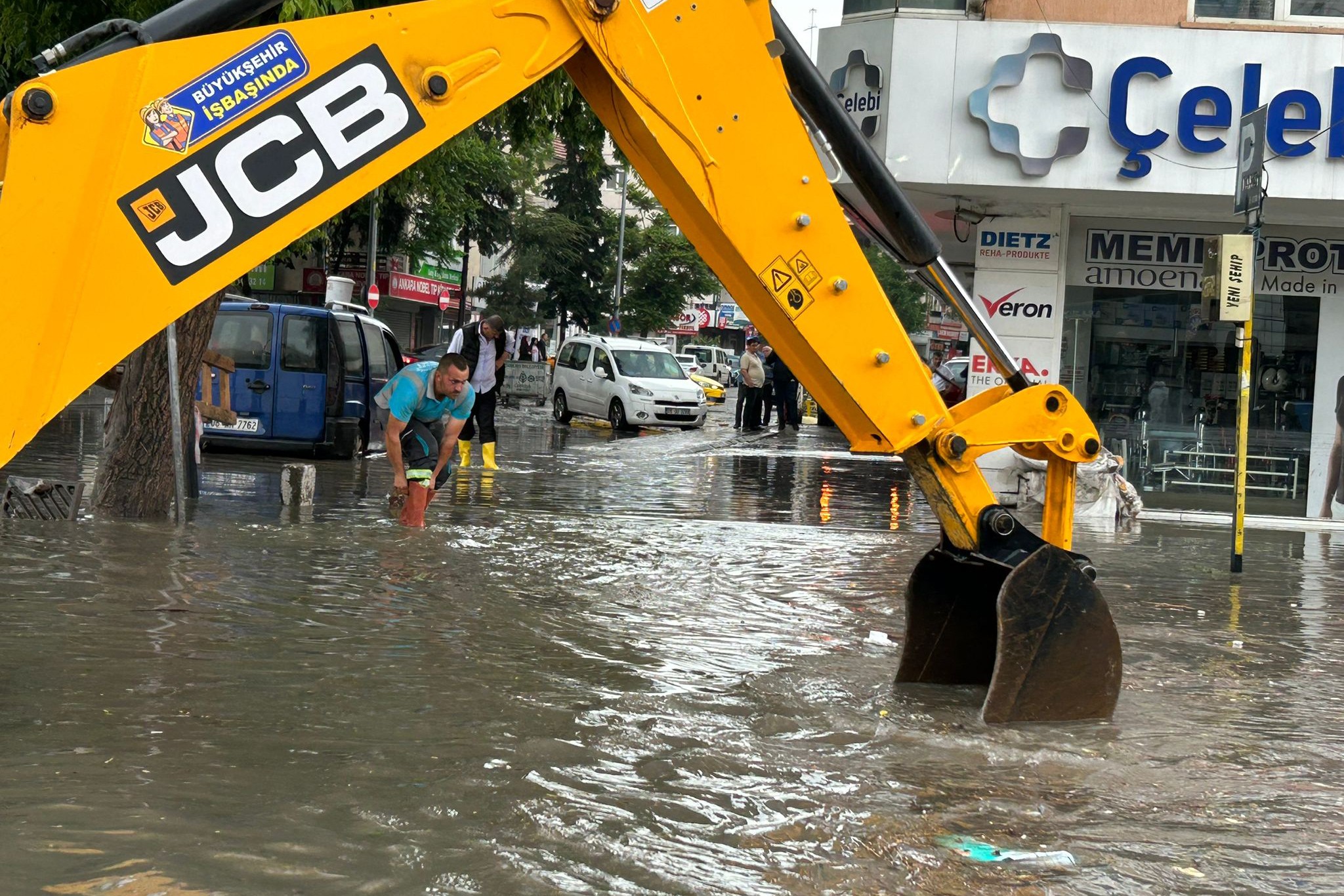 Ankara'da sağanak