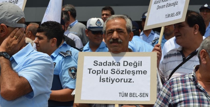 'Toplusözleşme hakkımız engellenemez'