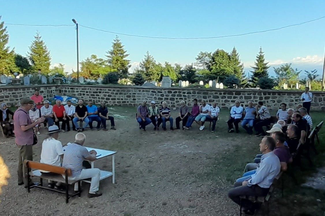 Ordu Perşembe'de madene karşı yapılan halk toplantısı