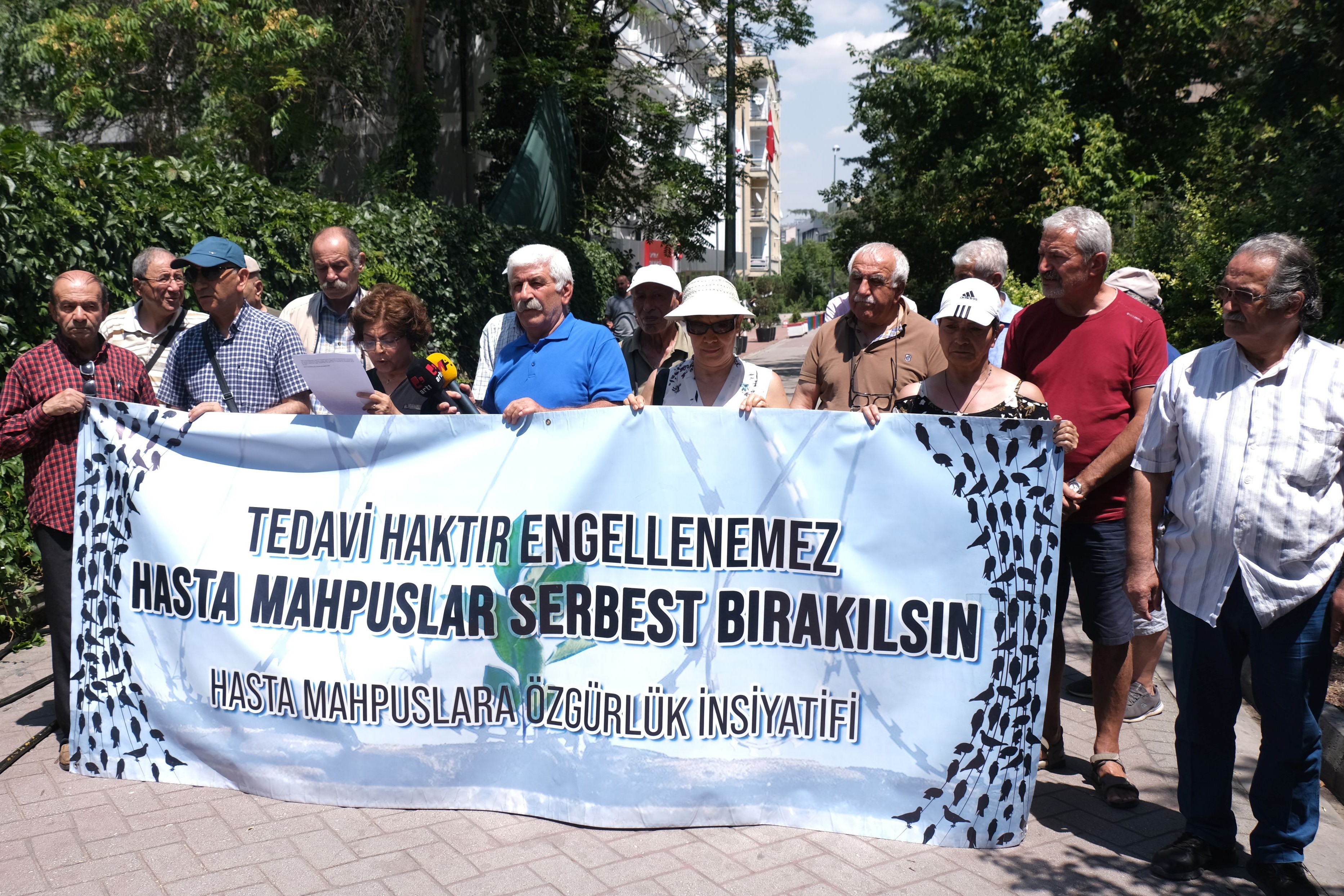 Hasta Mahpuslara Özgürlük İnisiyatifi açıklaması